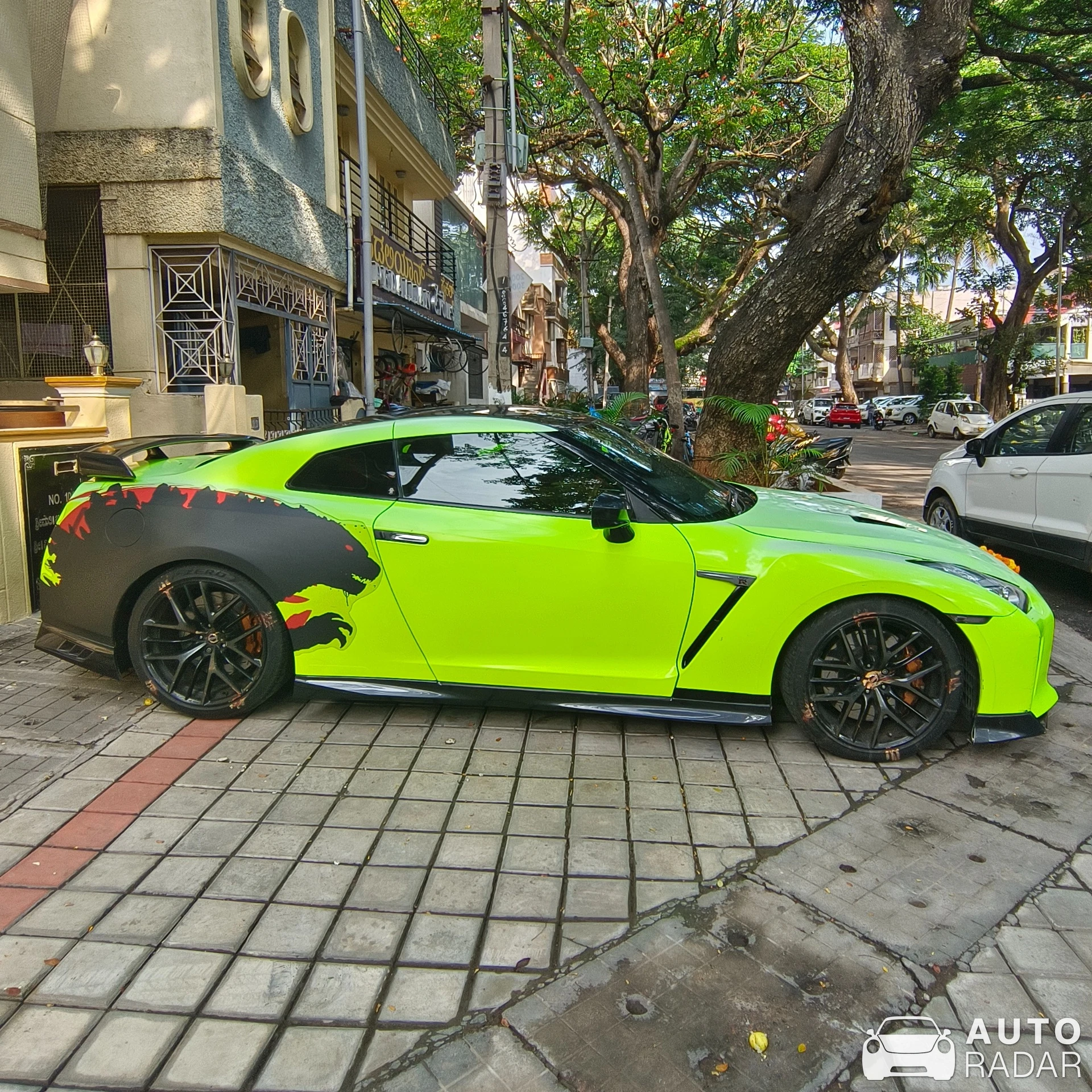 Nissan GT-R R35 spotted in Bengaluru, India