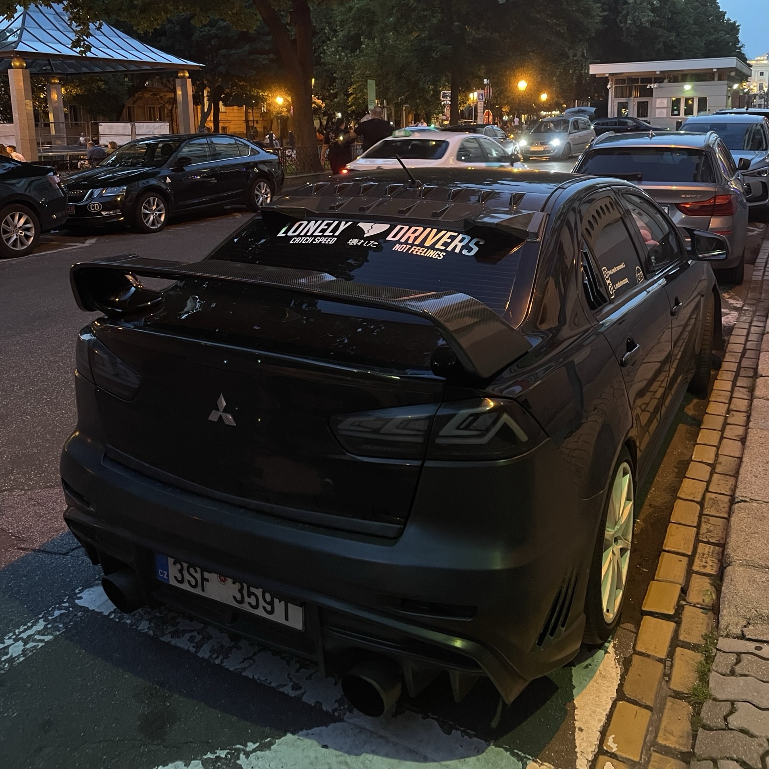 Mitsubishi Lancer Evolution X Time Attack