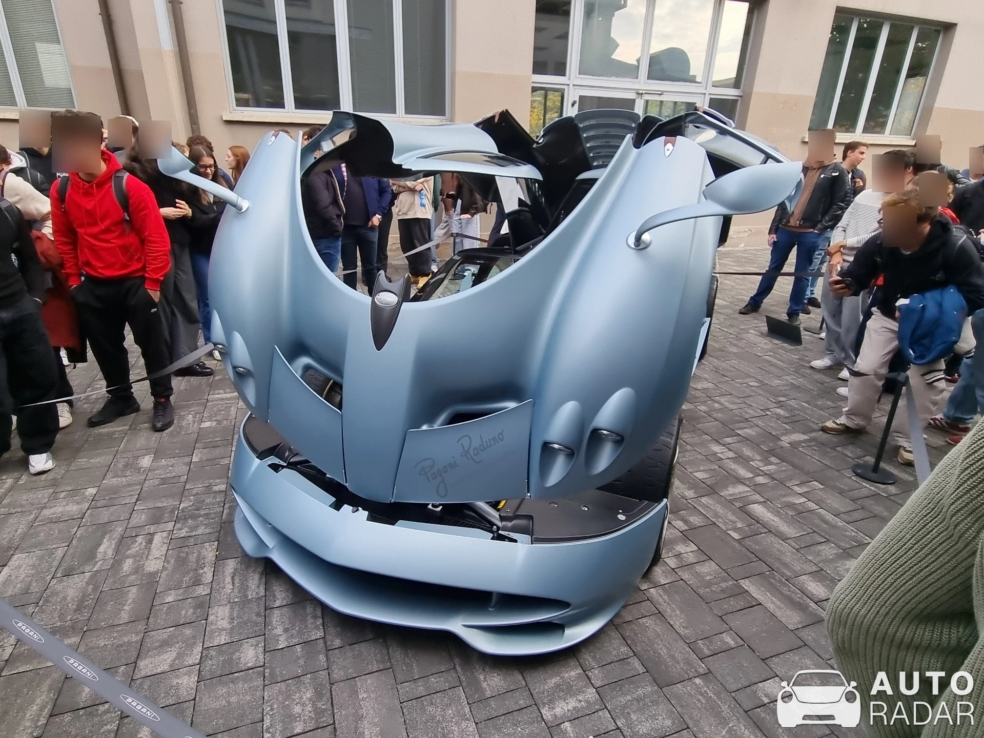 Pagani Huayra Codalunga spotted in Milano