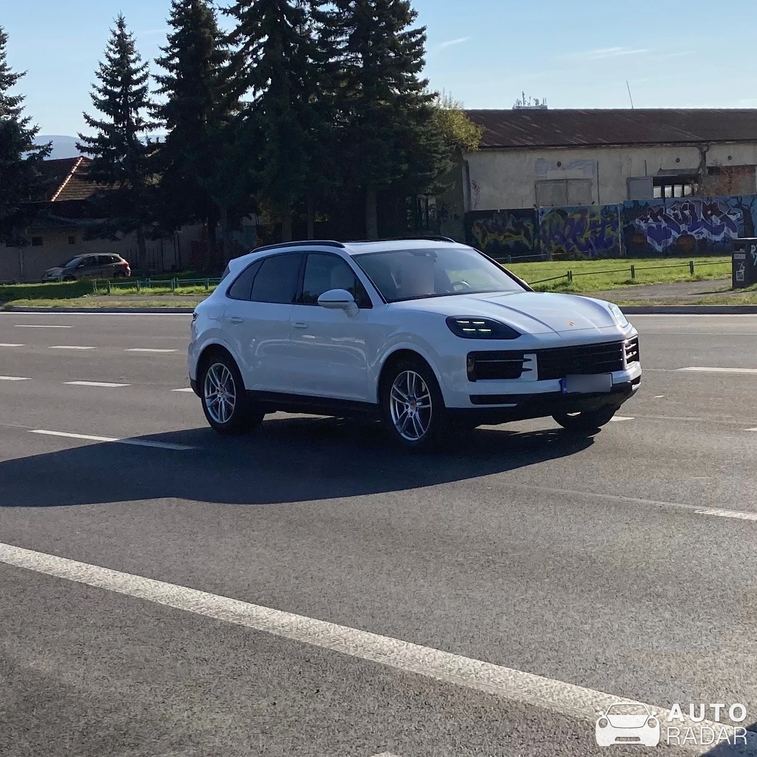 Porsche Cayenne Turbo spotted in Žiar nad Hronom, Slovensko