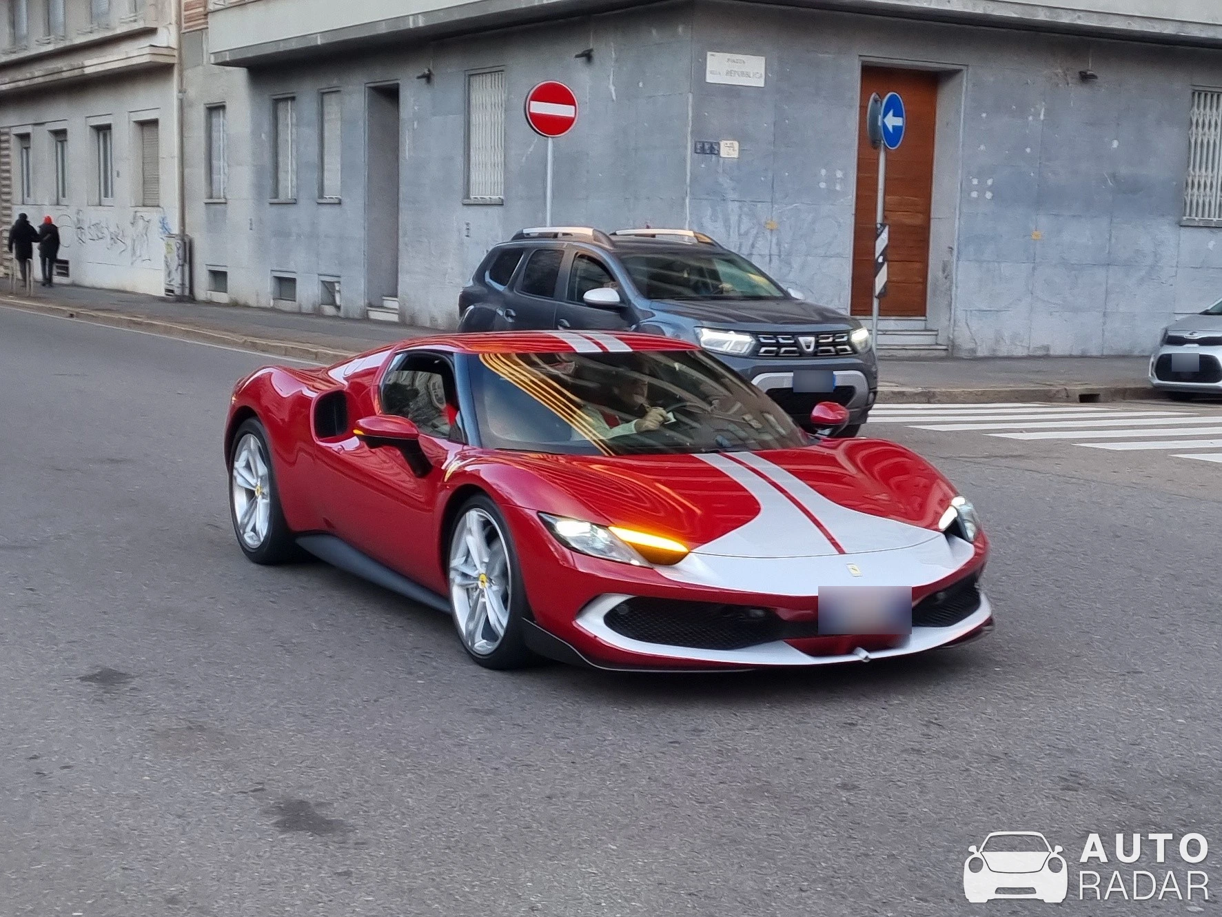 Ferrari 296 GTB Assetto Fiorano spotted in Milano, Italy