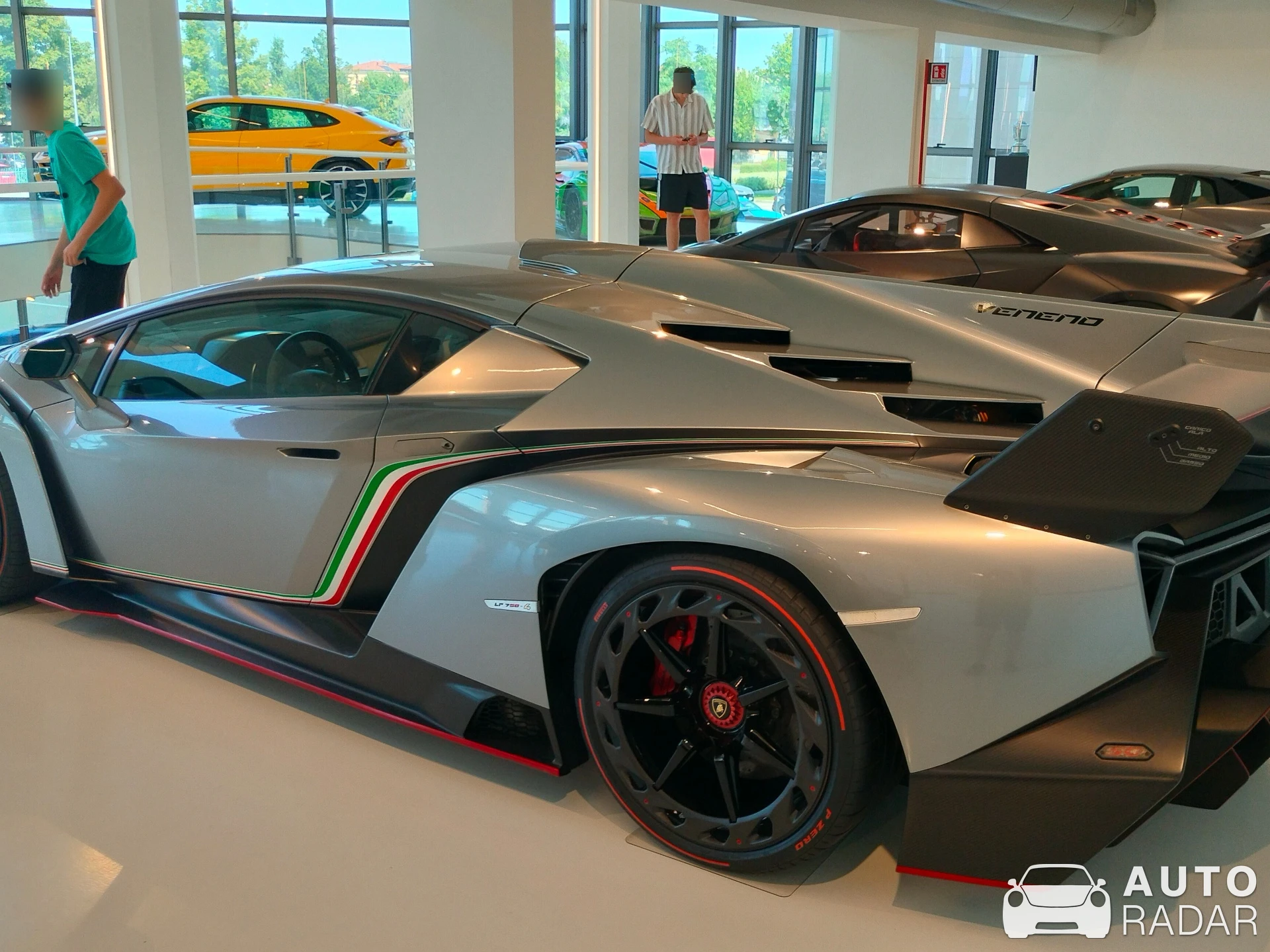 Lamborghini Veneno LP750-4 spotted in Sant'Agata Bolognese