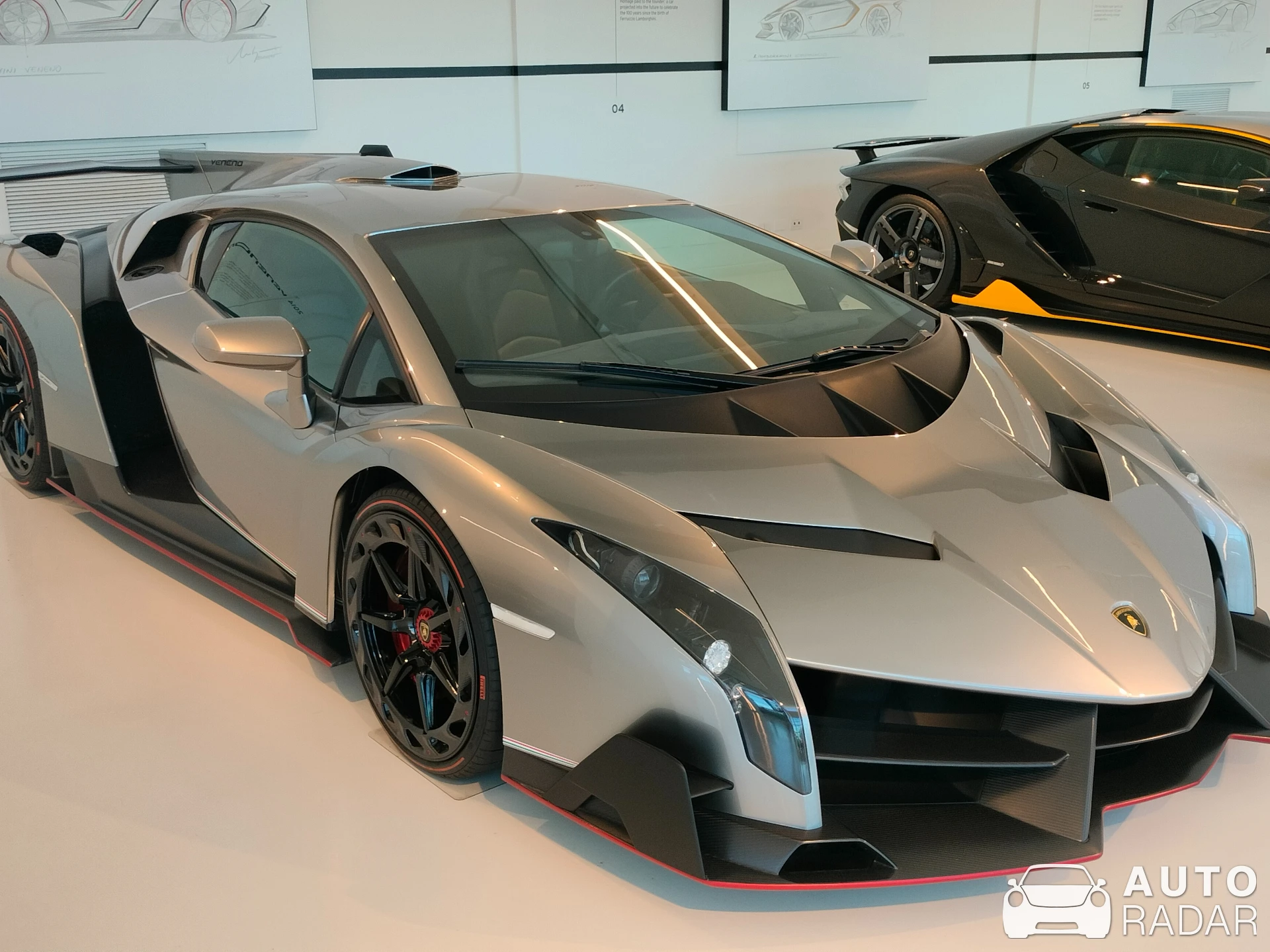 Lamborghini Veneno LP750-4 spotted in Sant'Agata Bolognese, Italy