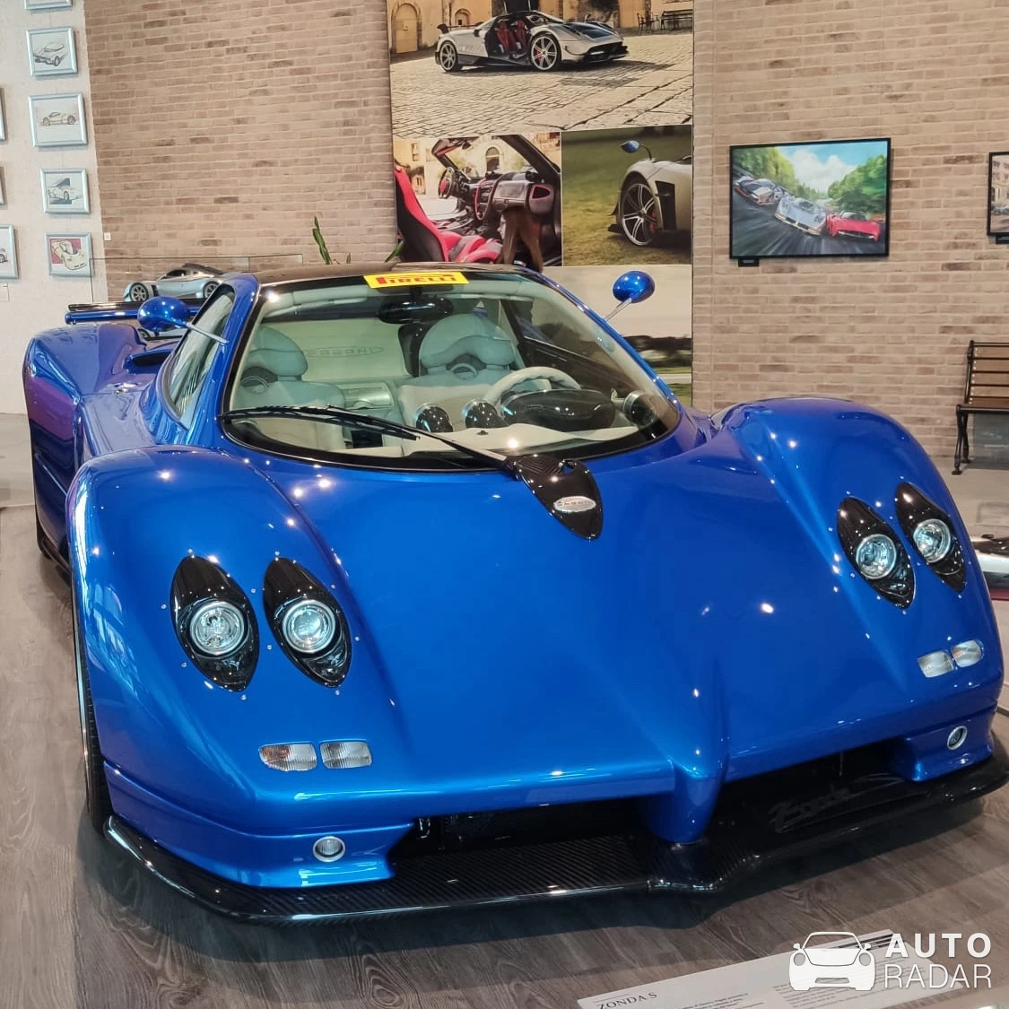 Pagani Zonda C12 spotted in Bologna