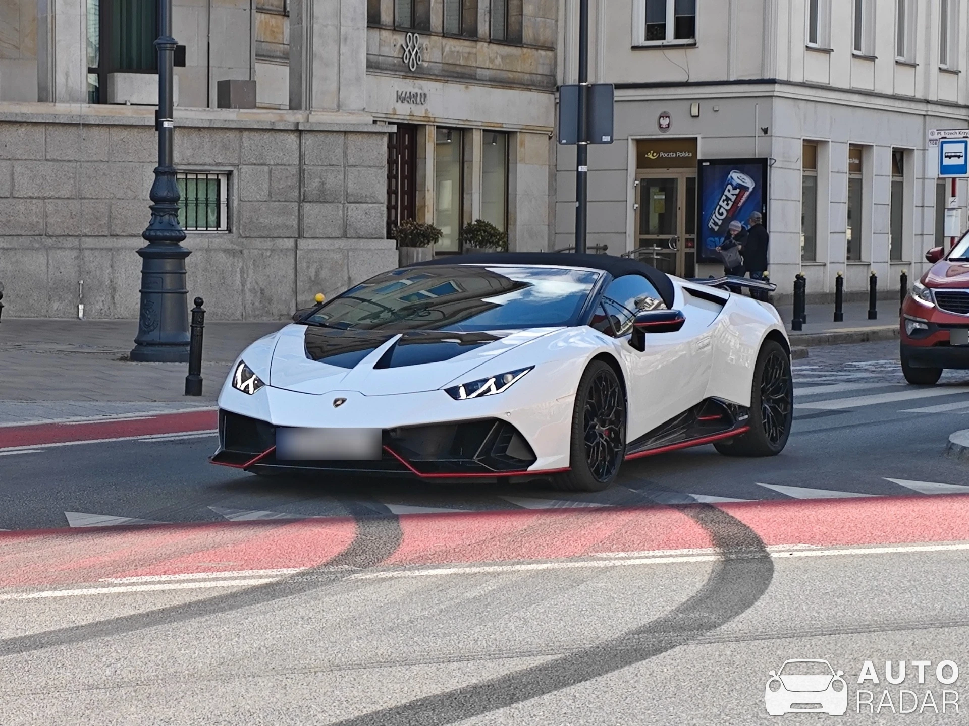 Lamborghini Huracán LP640-4 EVO Spyder 1016 Industries spotted in Warszawa