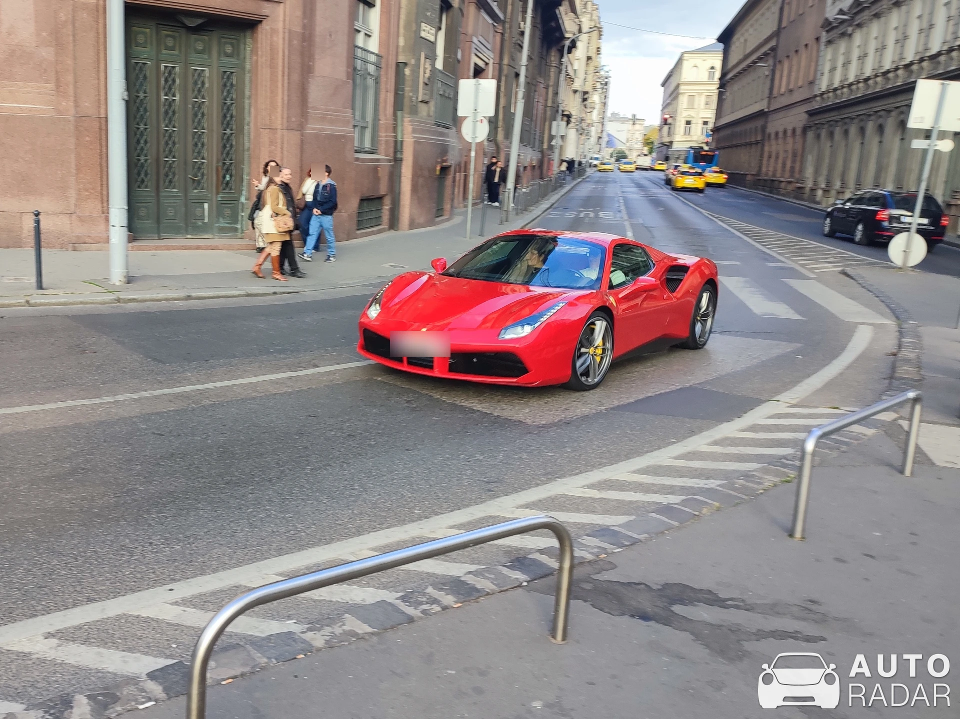 Ferrari 488 GTB spotted in Budapest, Hungary