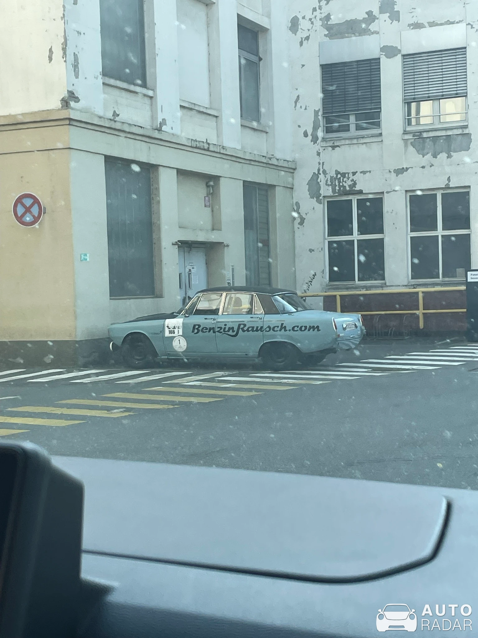 Opel Rekord P1 spotted in Rüsselsheim am Main