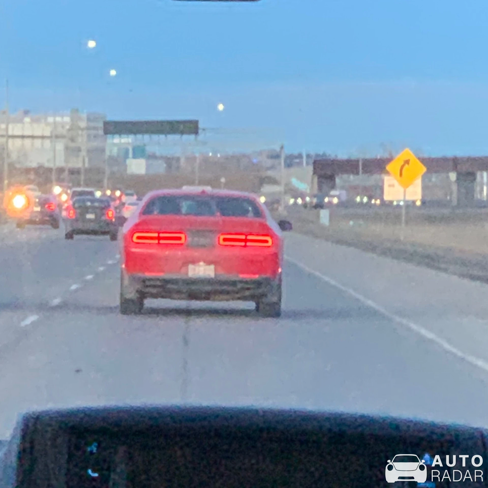Dodge Challenger spotted in Calgary, Canada