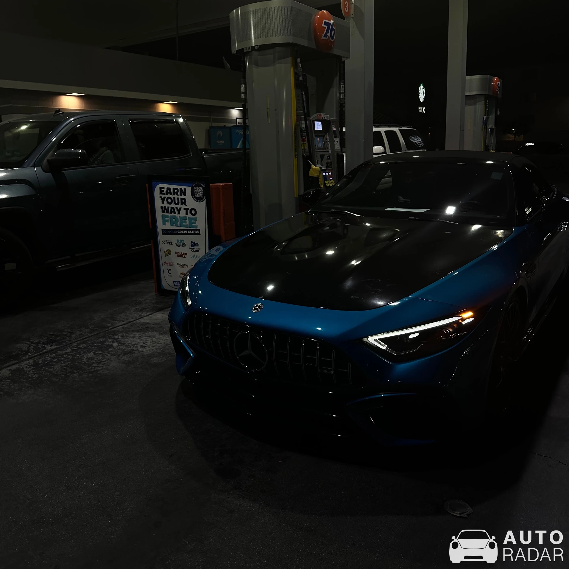 Mercedes-AMG SL 55 R232 spotted in Los Angeles, United States
