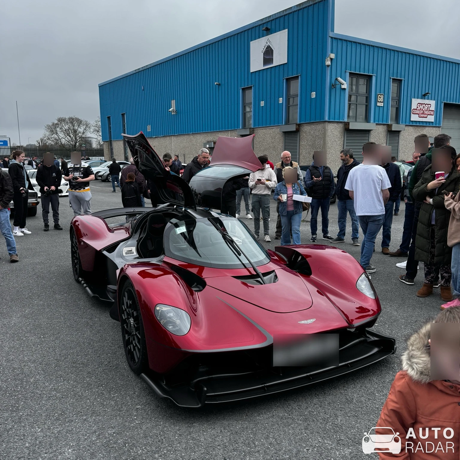 Aston Martin Valkyrie spotted in Limerick