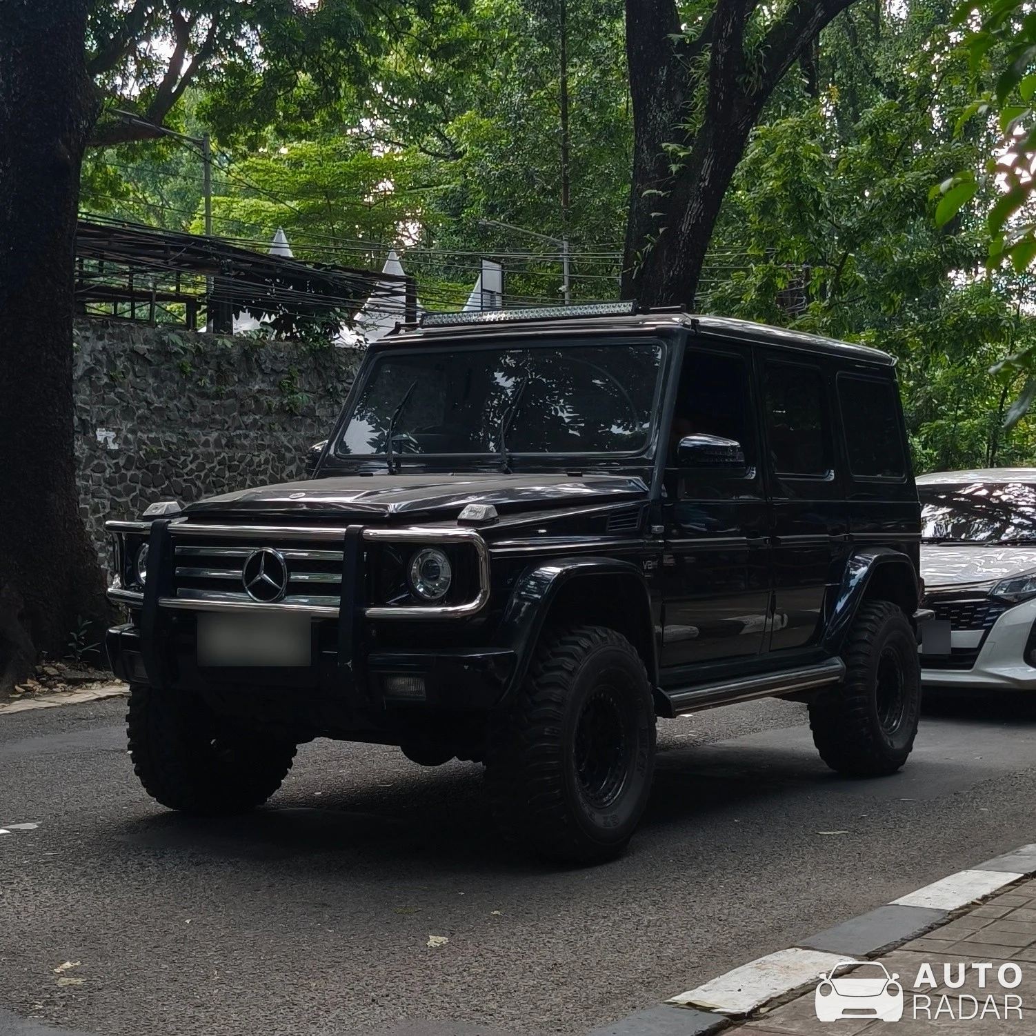 Mercedes-Benz G 500 GE V8 spotted in Bandung