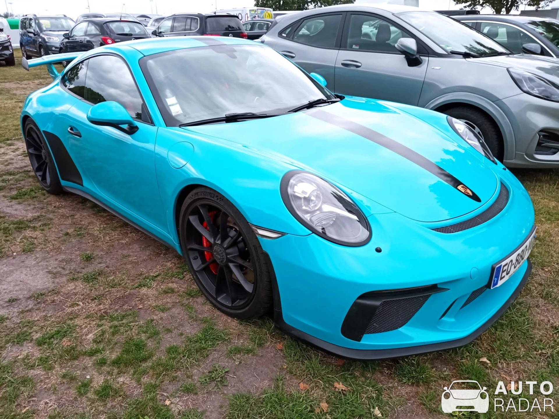 Porsche 991 GT3 MkII spotted in Le Mans, France