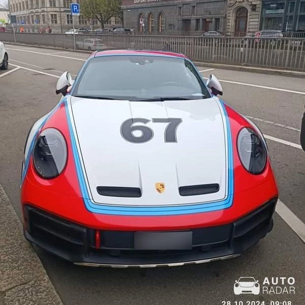 Porsche 992 Dakar spotted in Vaduz, Liechtenstein