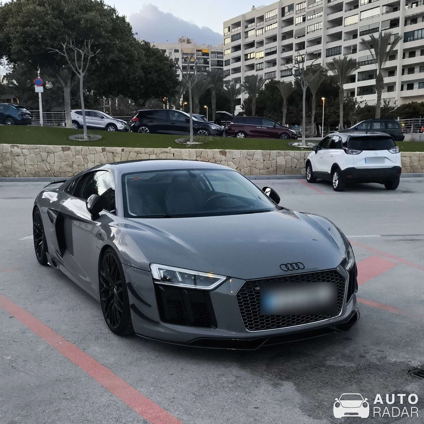 Audi R8 V10 spotted in Finestrat, Испания