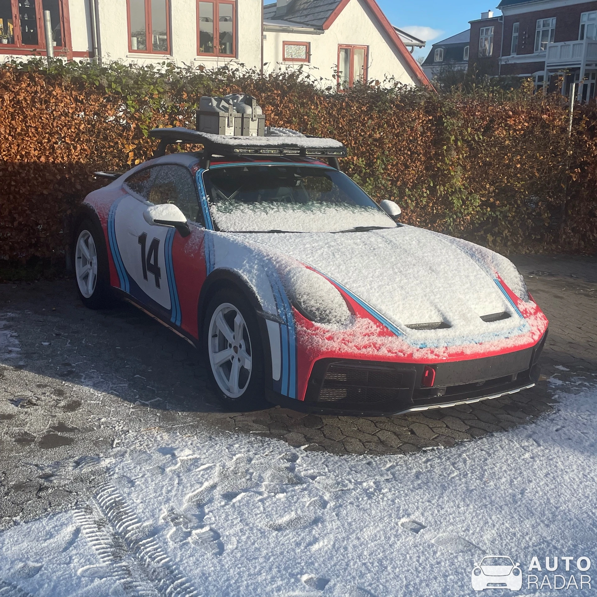 Porsche 992 Dakar spotted in Charlottenlund, Denmark