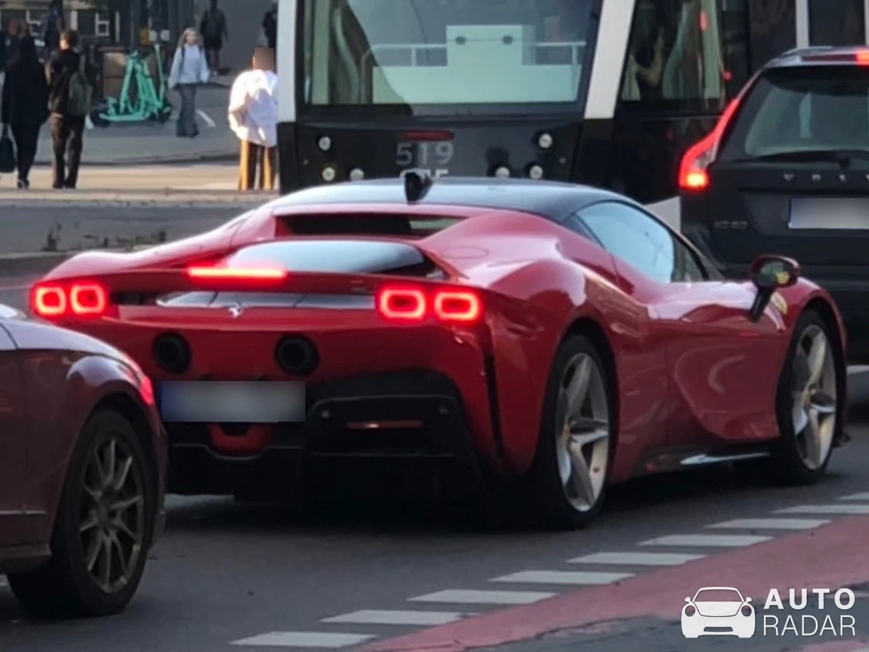 Ferrari SF90 Stradale spotted in Tallinn, Estonia