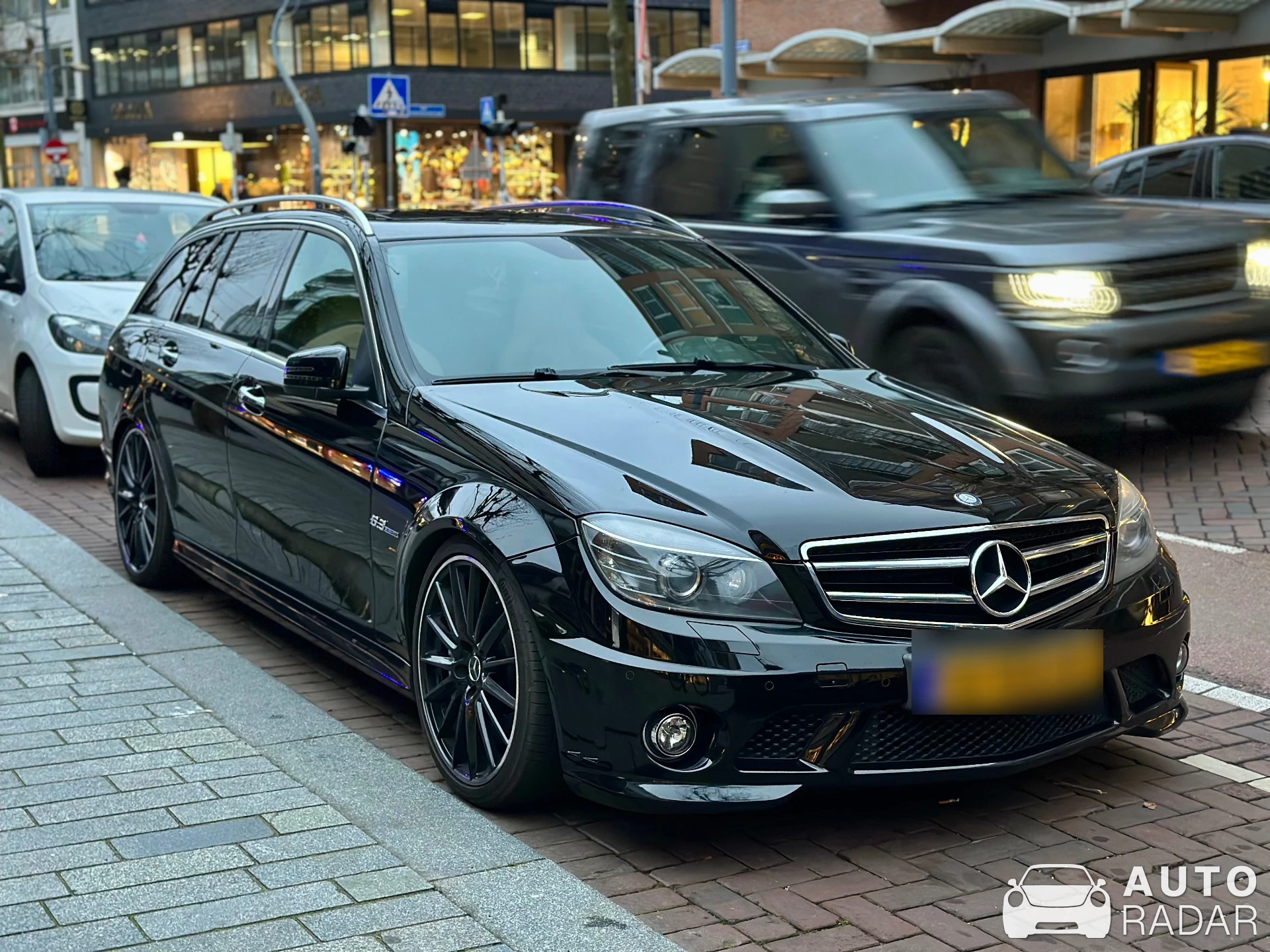 Mercedes-Benz C 63 AMG Estate 2012 spotted in Rotterdam