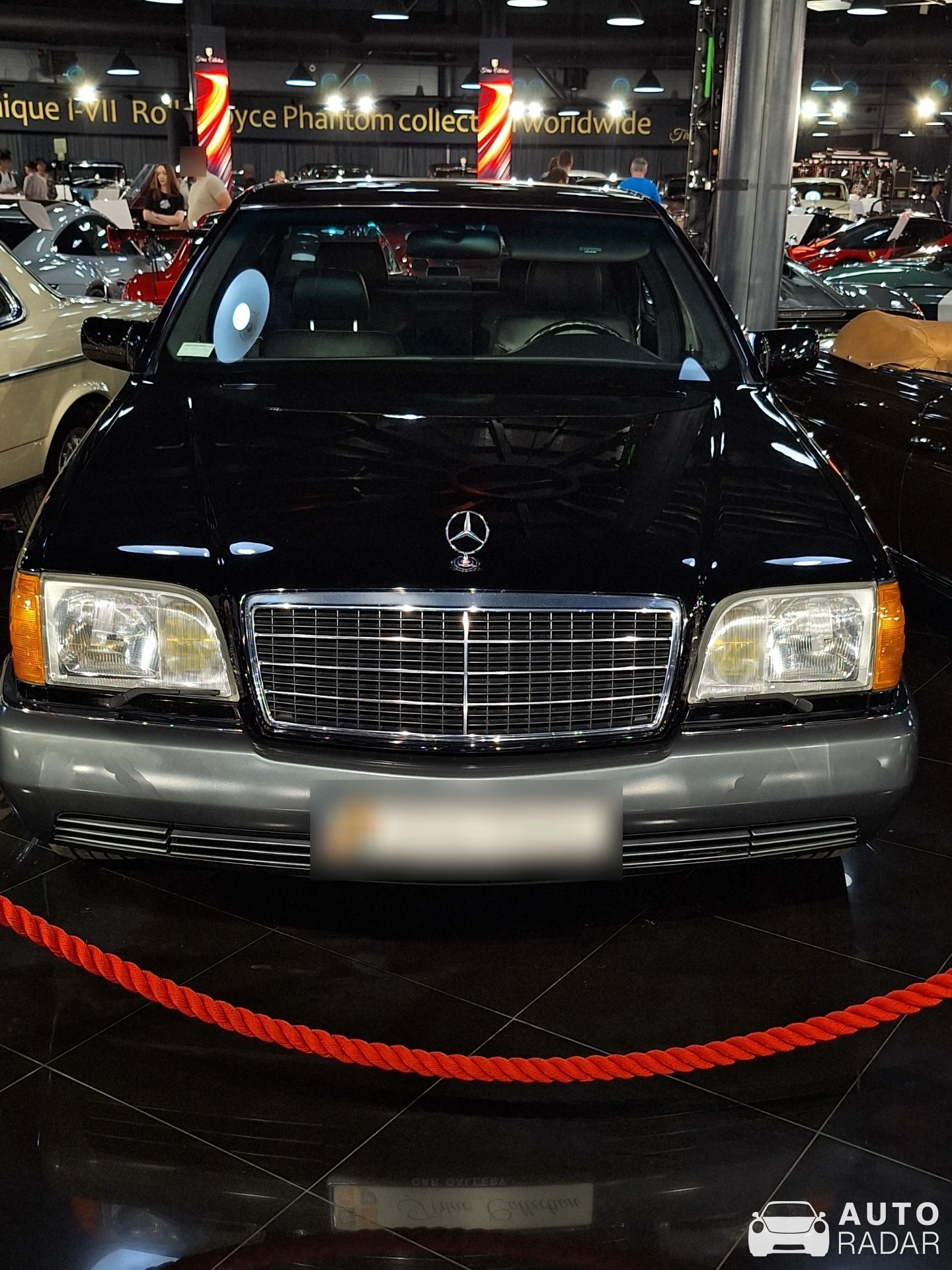 Mercedes-Benz 600 SEL spotted in Otopeni