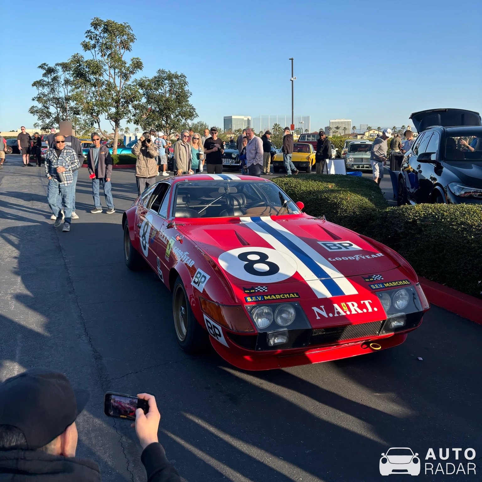 Ferrari 365 GTB/4 Daytona Competizione Conversion spotted in El Segundo, United States