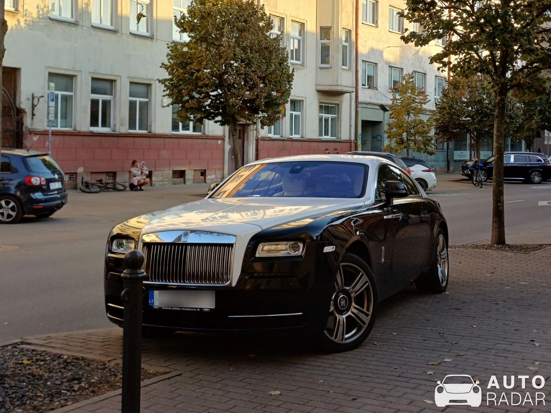 Rolls-Royce Wraith spotted in Kaunas, Lithuania