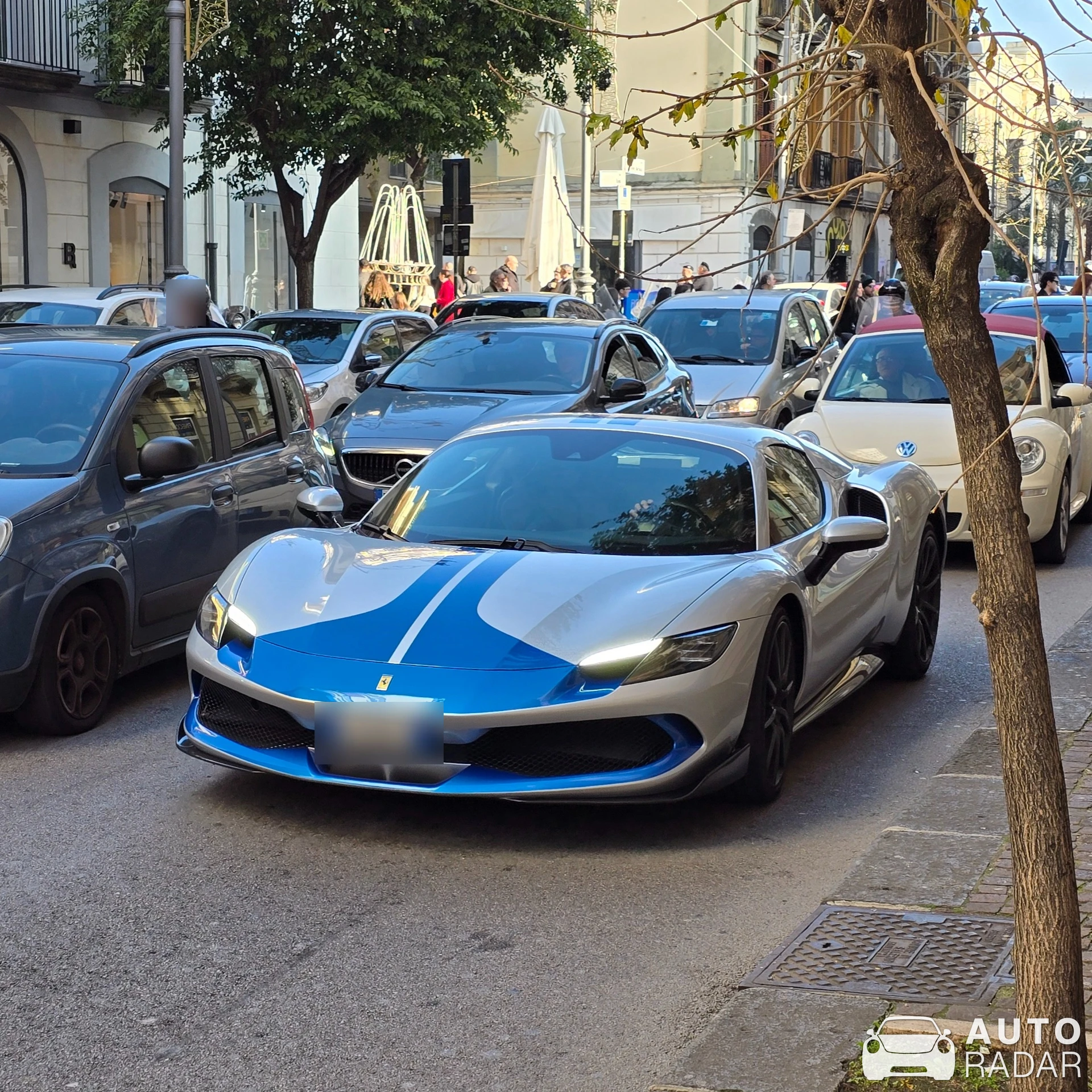 Ferrari 296 GTS Assetto Fiorano spotted in Salerno, Italy