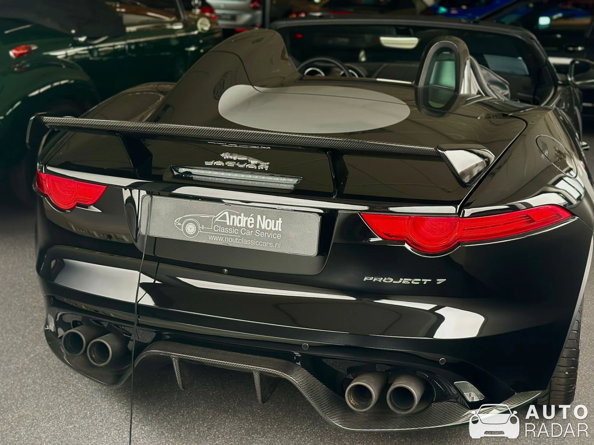 Jaguar F-Type Project 7 spotted in Dirksland