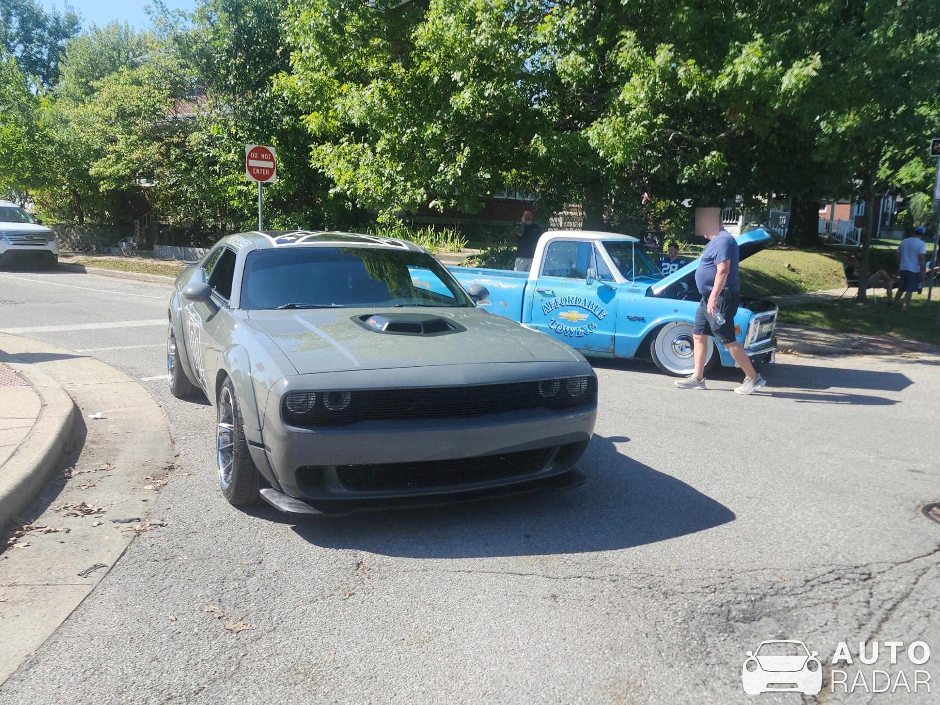 Dodge Challenger R/T Scat Pack Widebody Shaker spotted in Beech Grove
