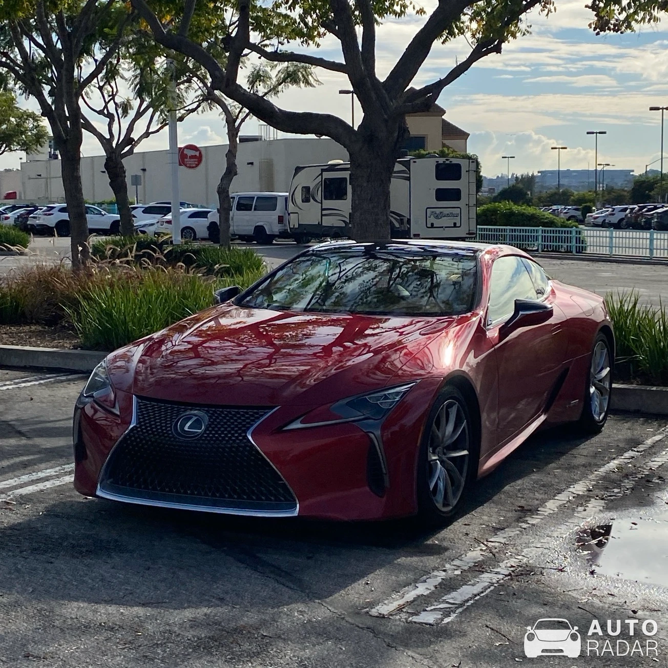 Lexus LC 500h spotted in Culver City, United States