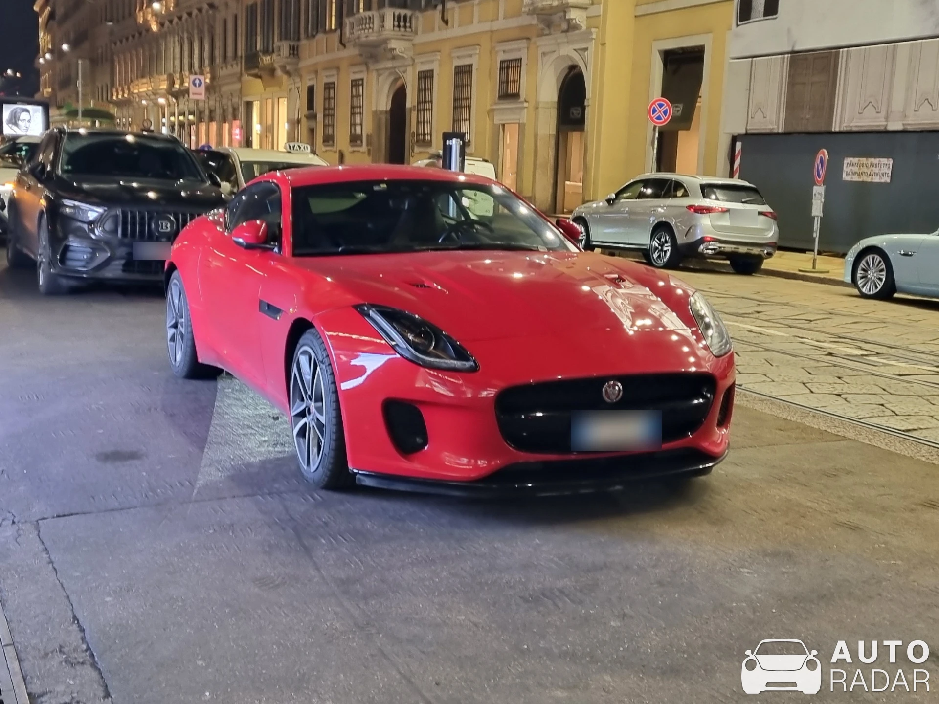 Jaguar F-Type P380 Coupé spotted in Milano