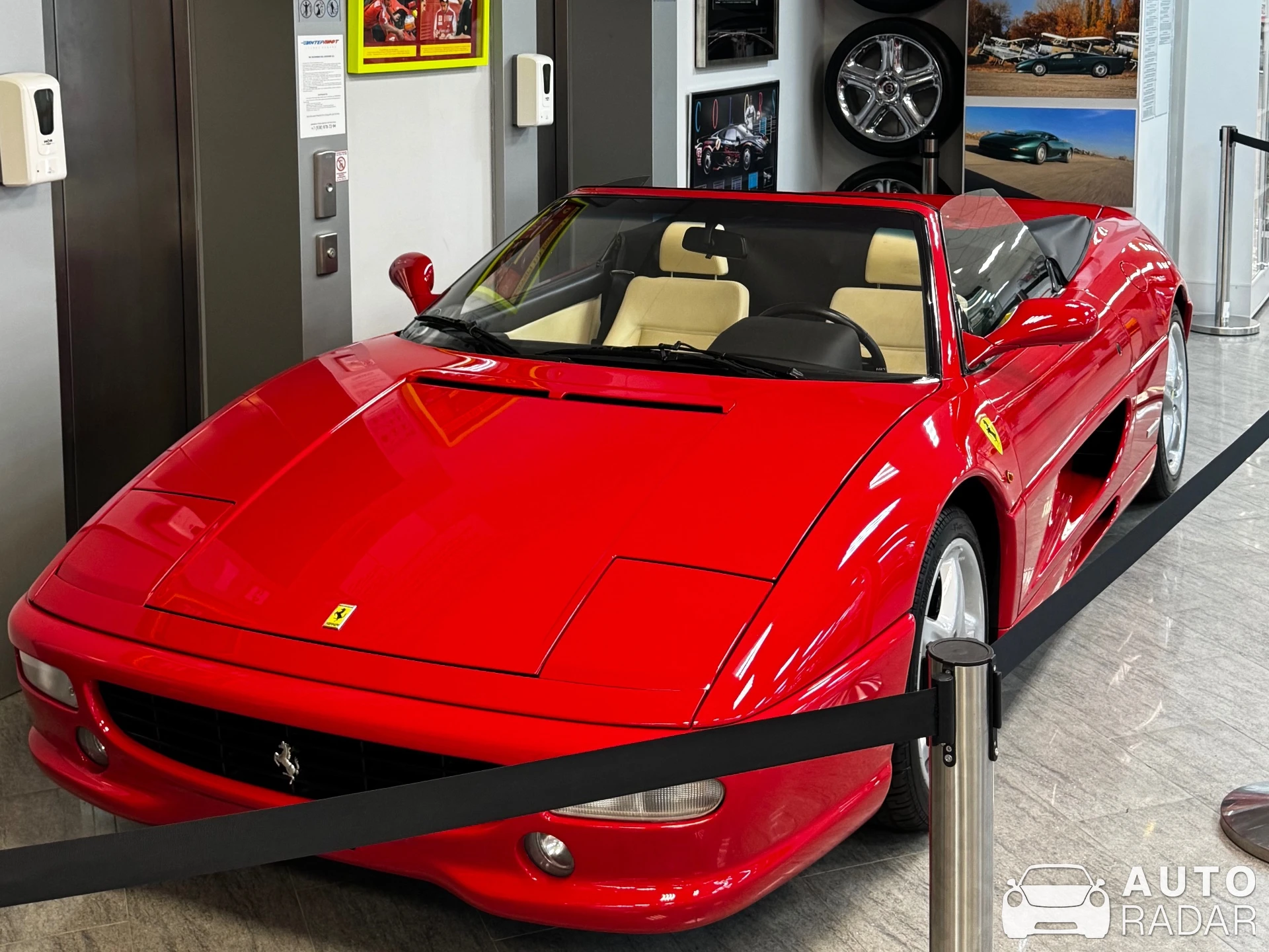 Ferrari F355 Spider spotted in Большой Сочи, Россия
