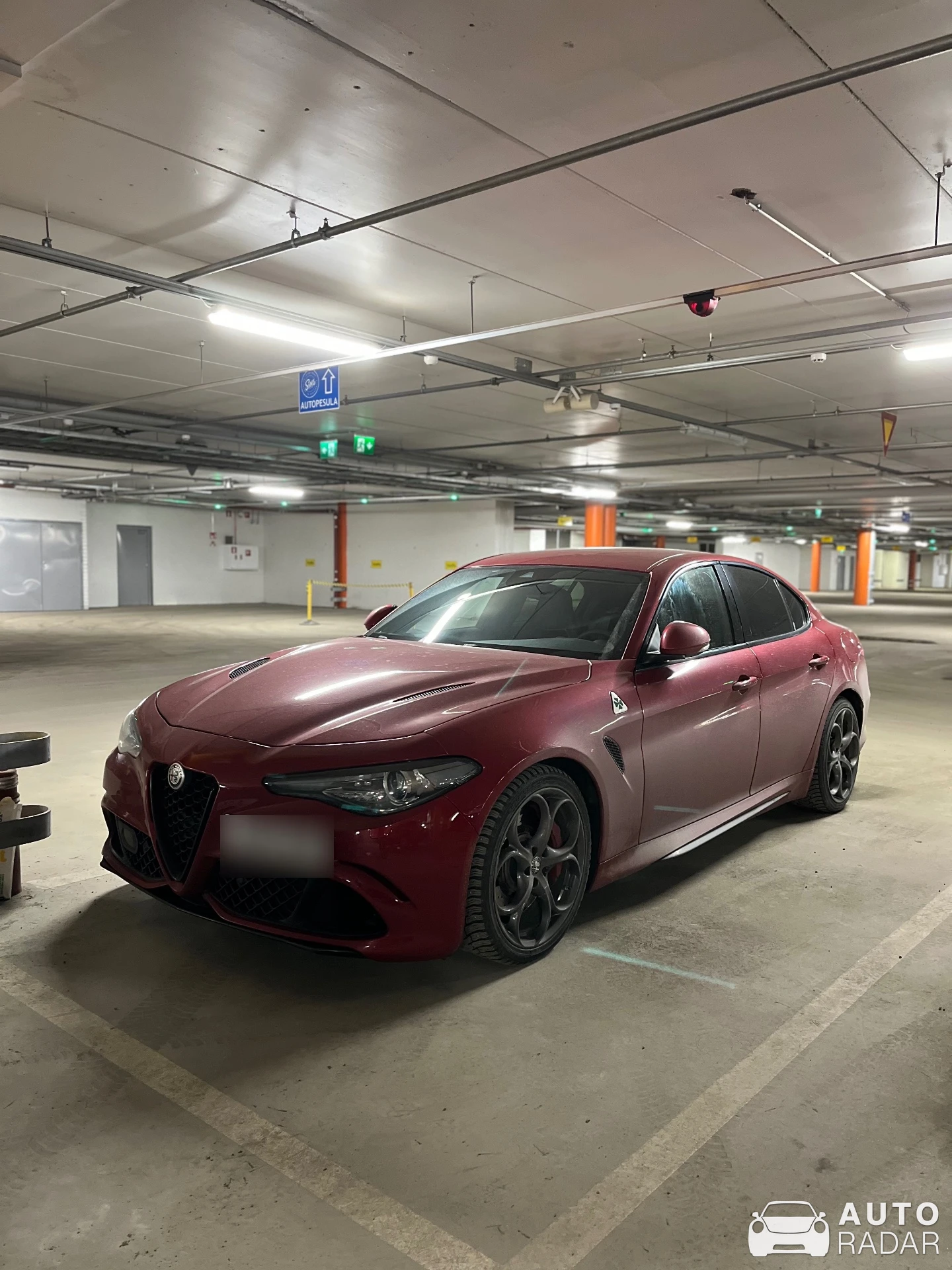Alfa Romeo Giulia Quadrifoglio spotted in Jyväskylä, Suomi