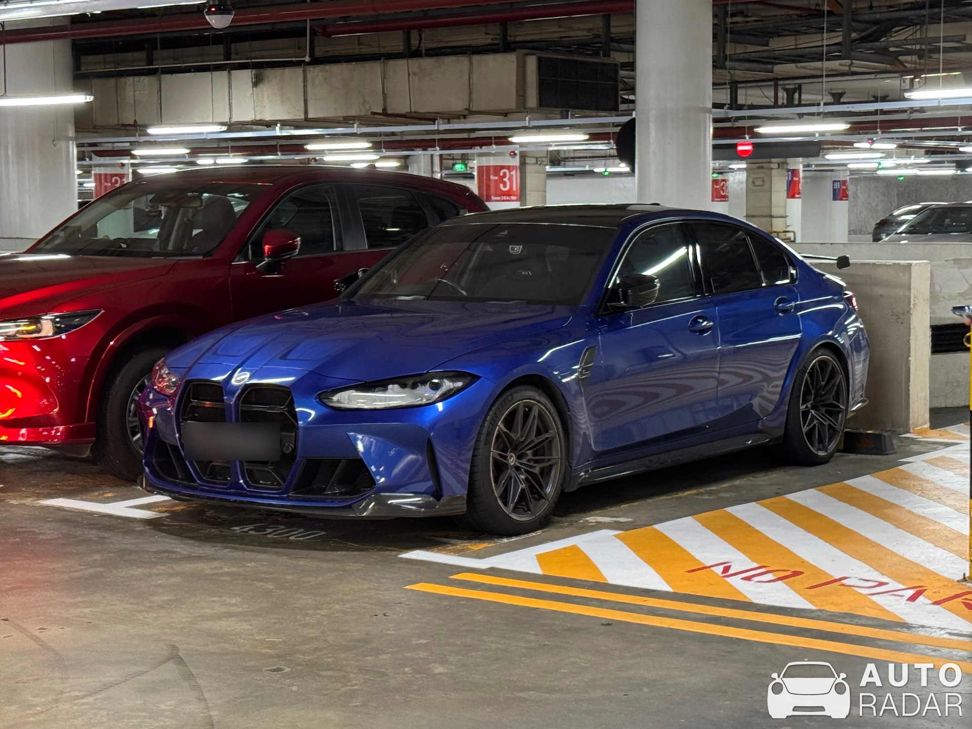 BMW M3 G80 Sedan Competition Edition 50 Jahre BMW M spotted in Singapore