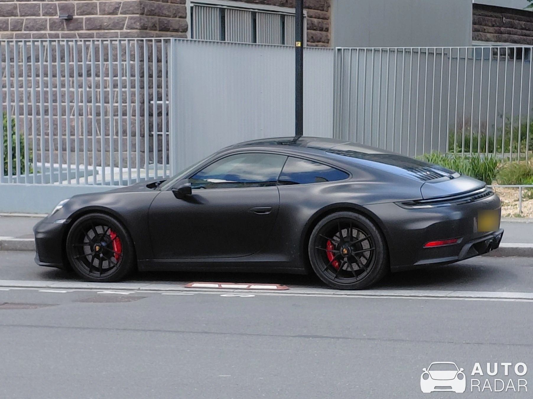 Porsche 992 Carrera MkI spotted in Rennes