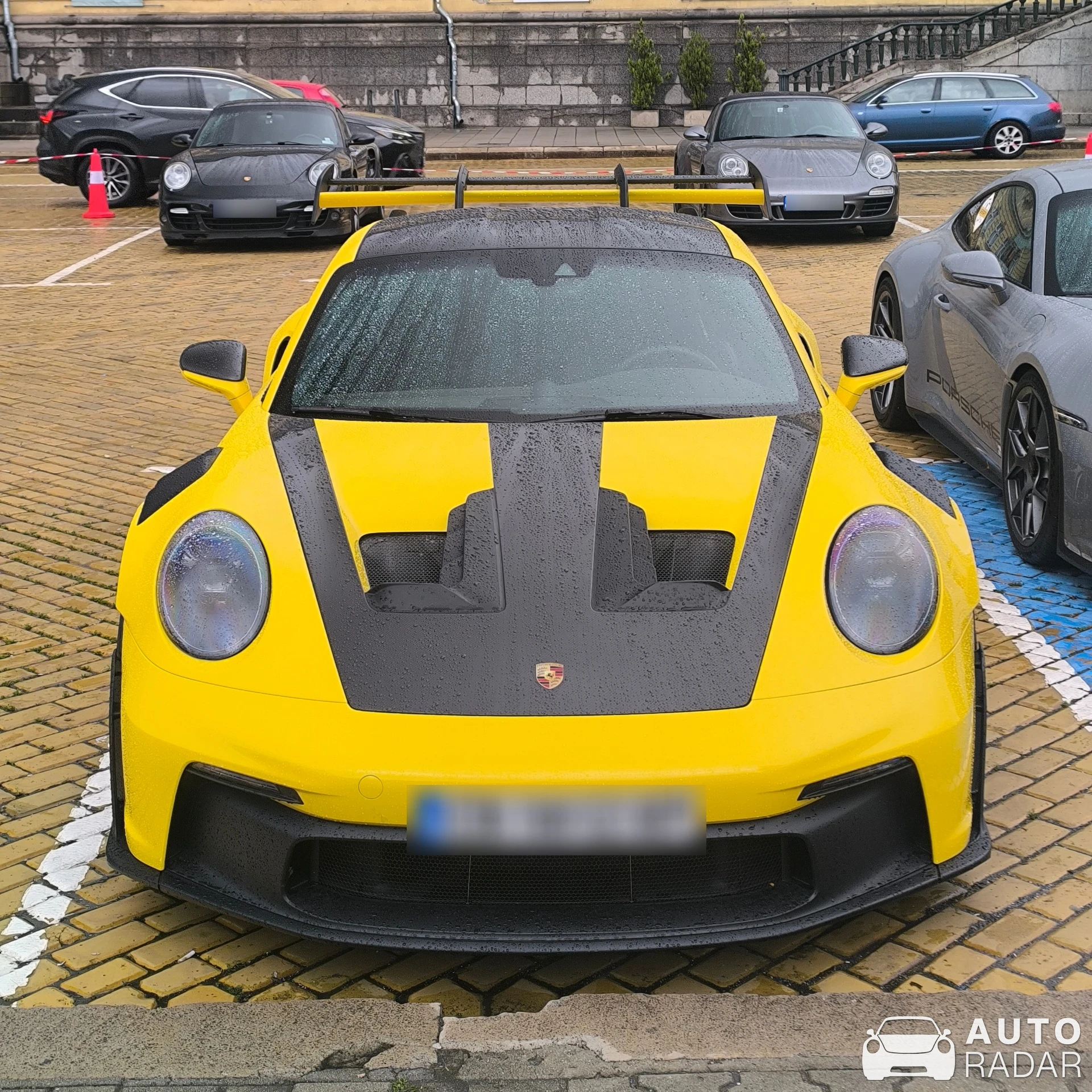 Porsche 992 GT3 RS MkI spotted in Sofia, Bulgaria