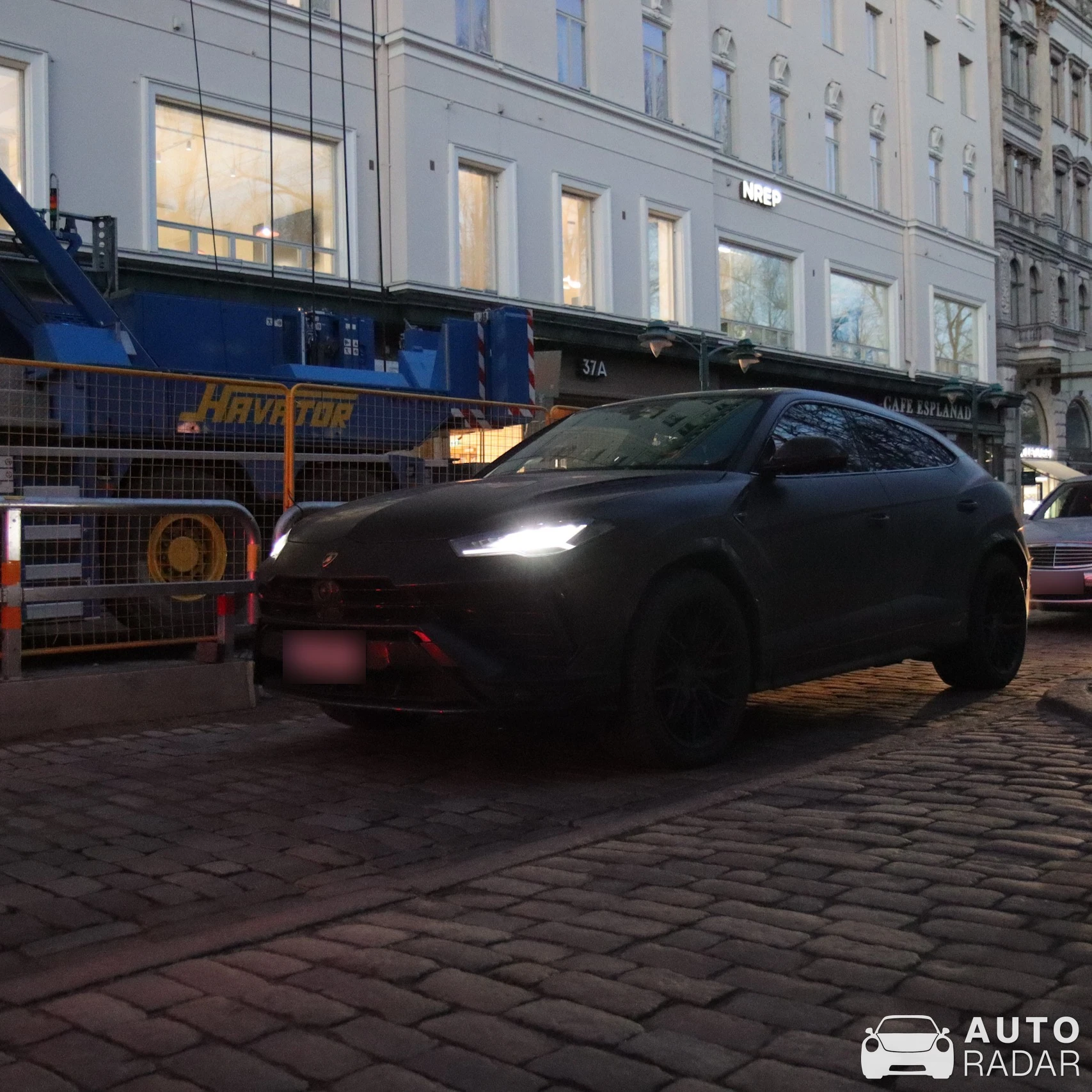 Lamborghini Urus S spotted in Helsinki, Finland
