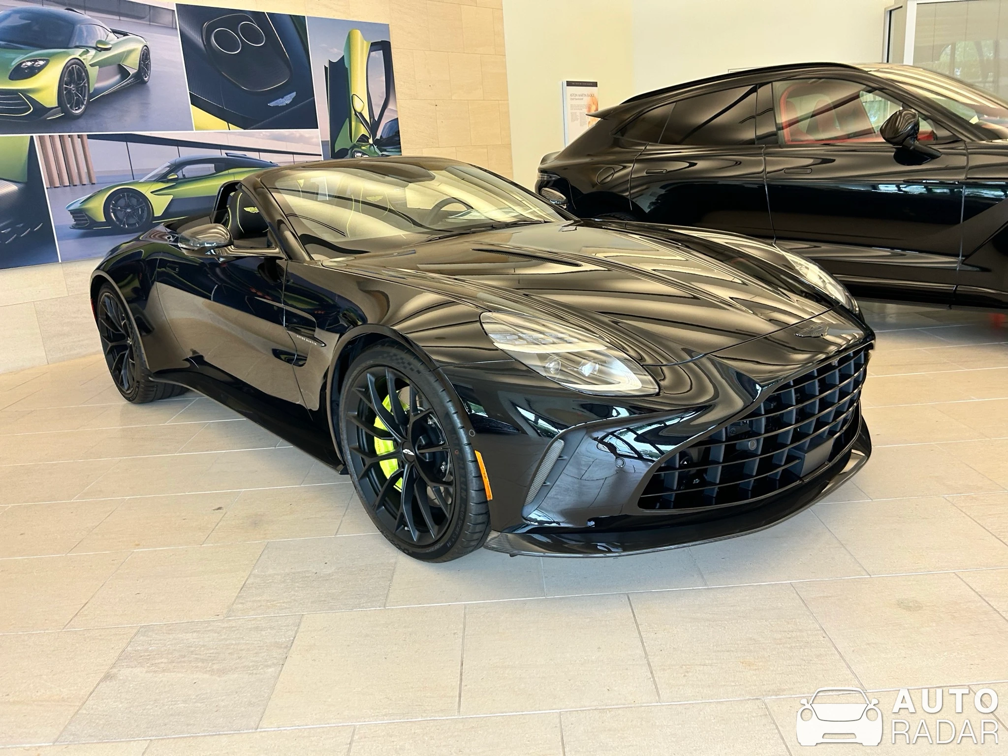 Aston Martin V12 Speedster spotted in Austin
