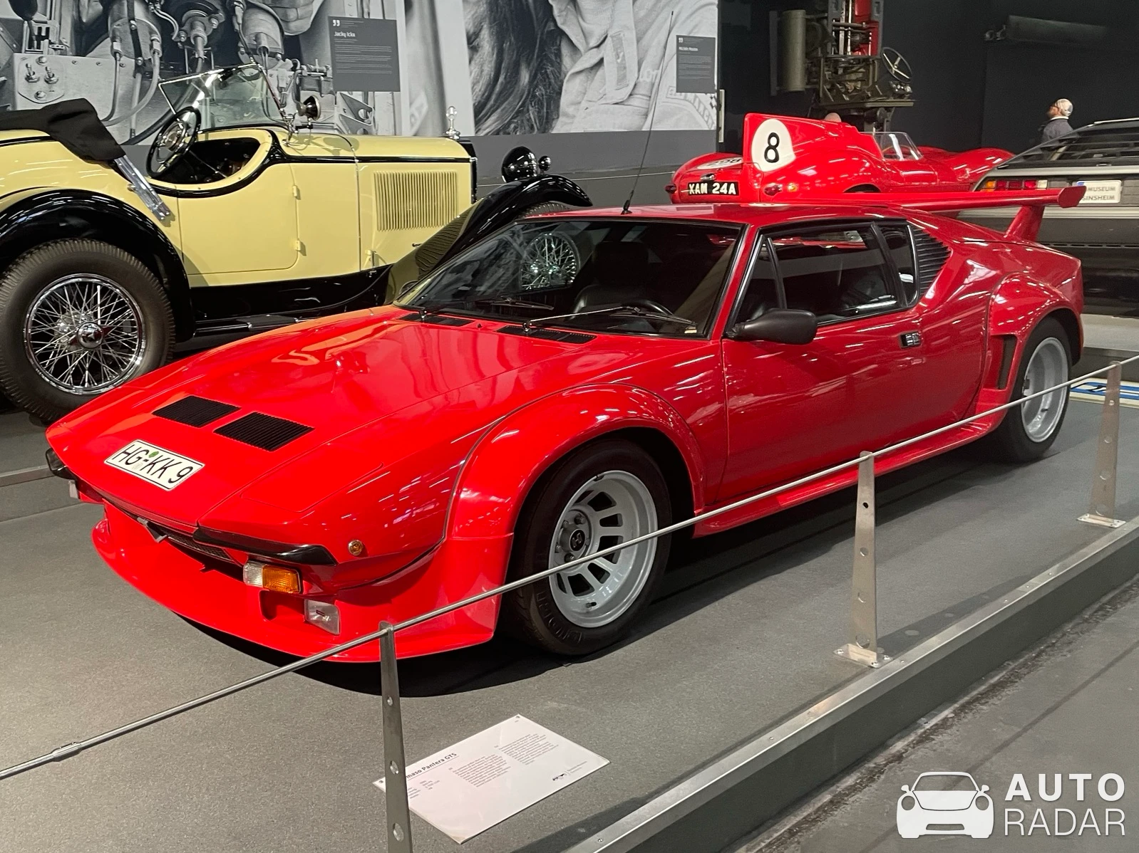 De Tomaso Pantera GTS spotted in Sinsheim