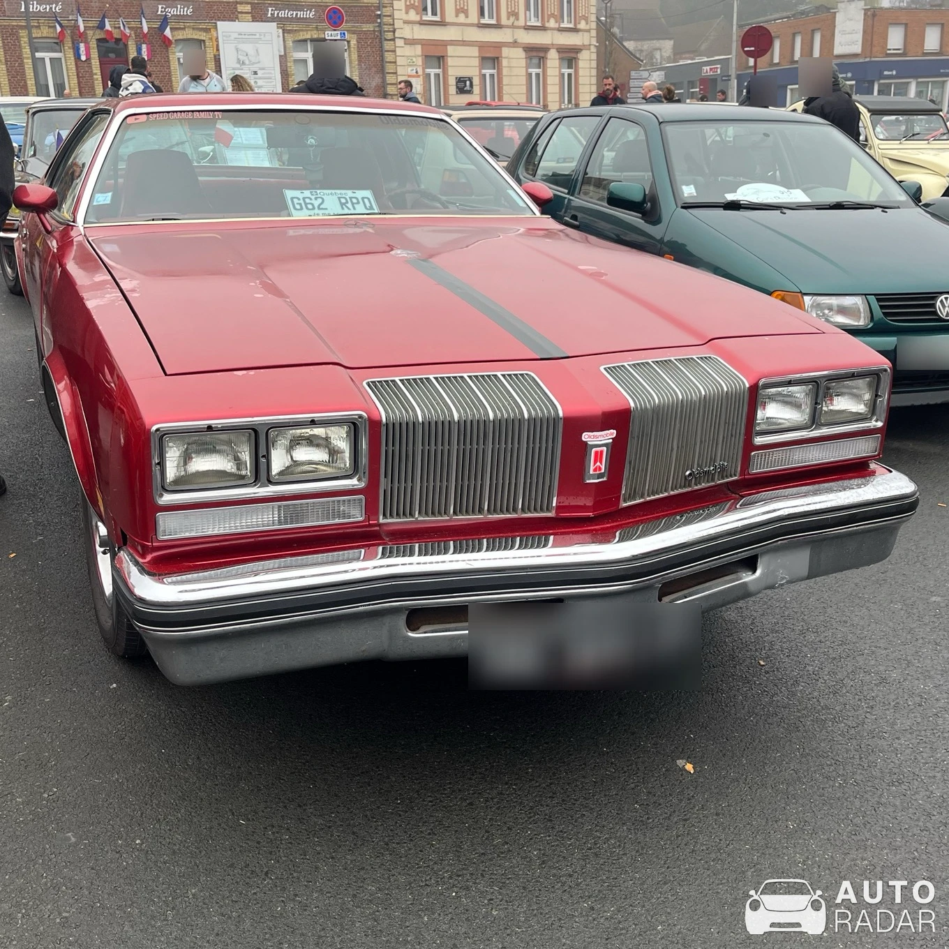 Oldsmobile Cutlass Supreme Convertible spotted in Saint-Omer