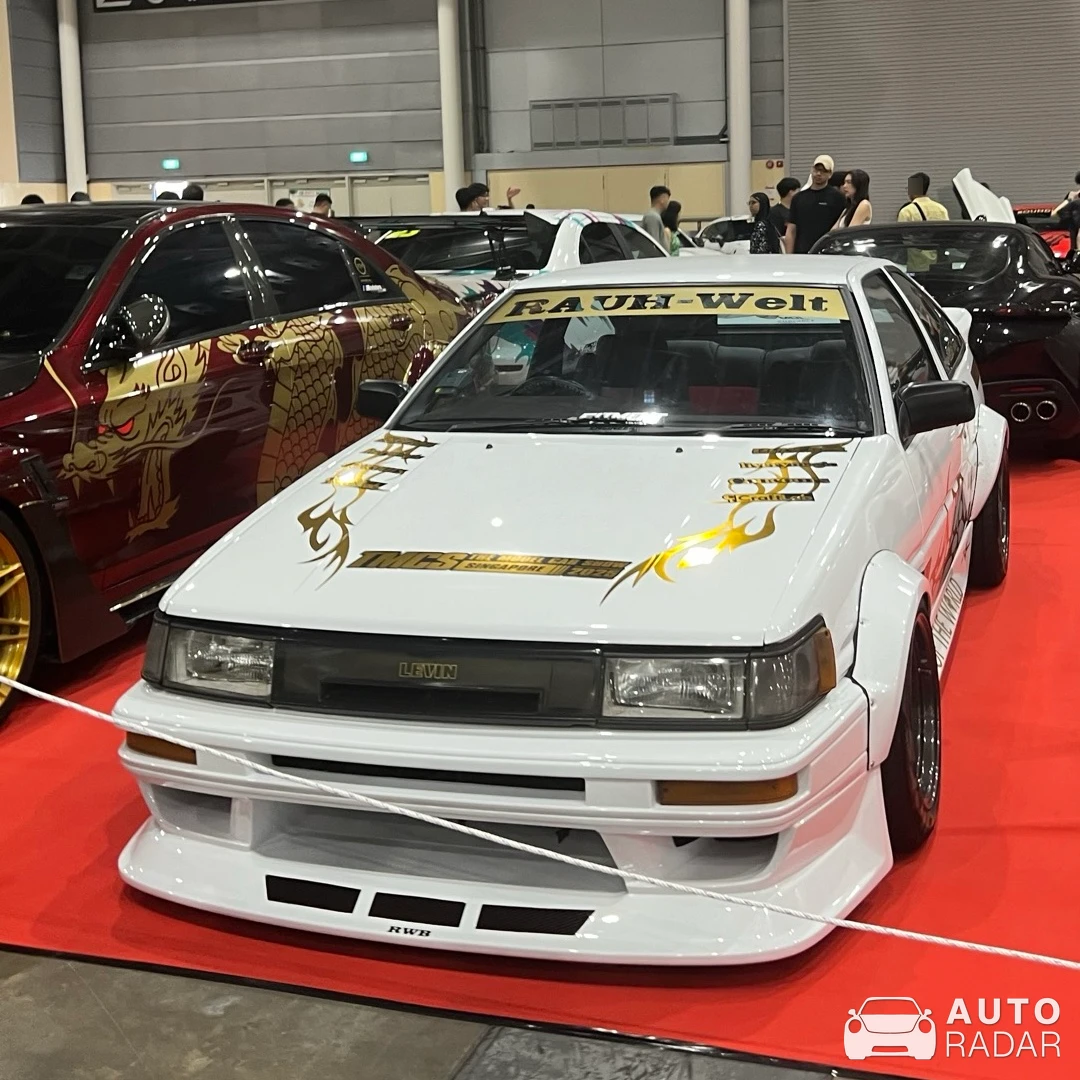 Toyota AE86 RWB spotted in Singapore