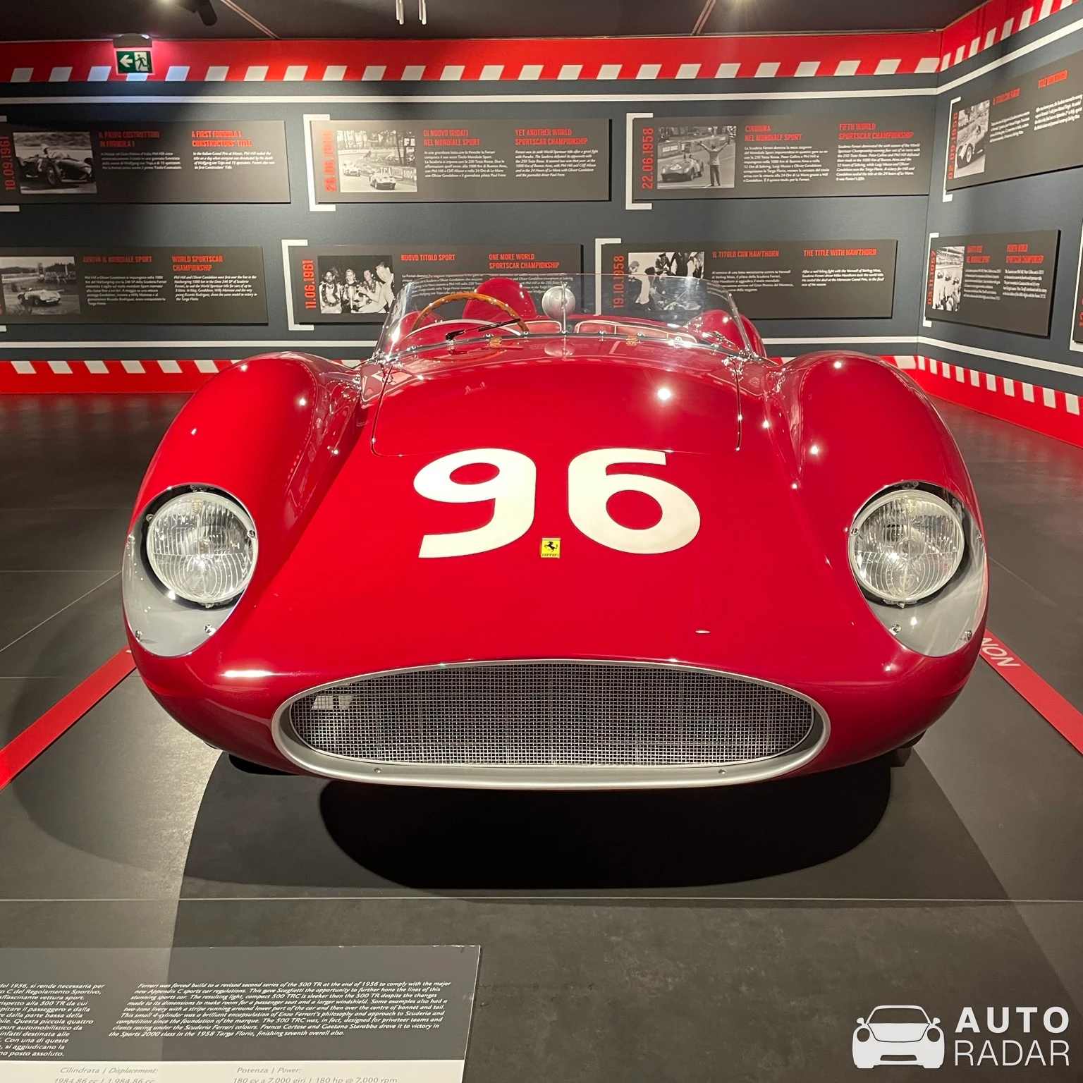 Ferrari 500 TRC spotted in Maranello