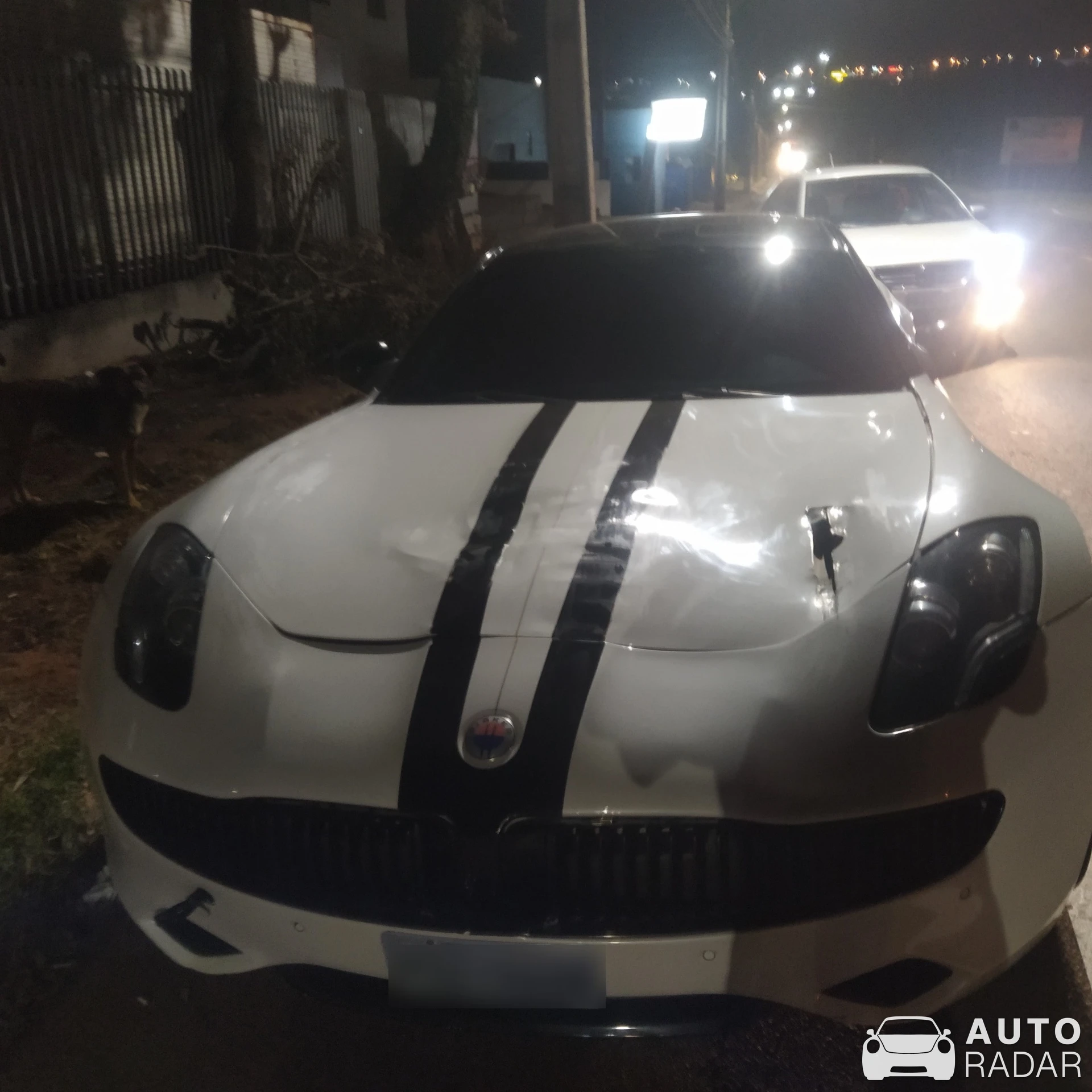 Fisker Karma spotted in Cascavel, Brazil