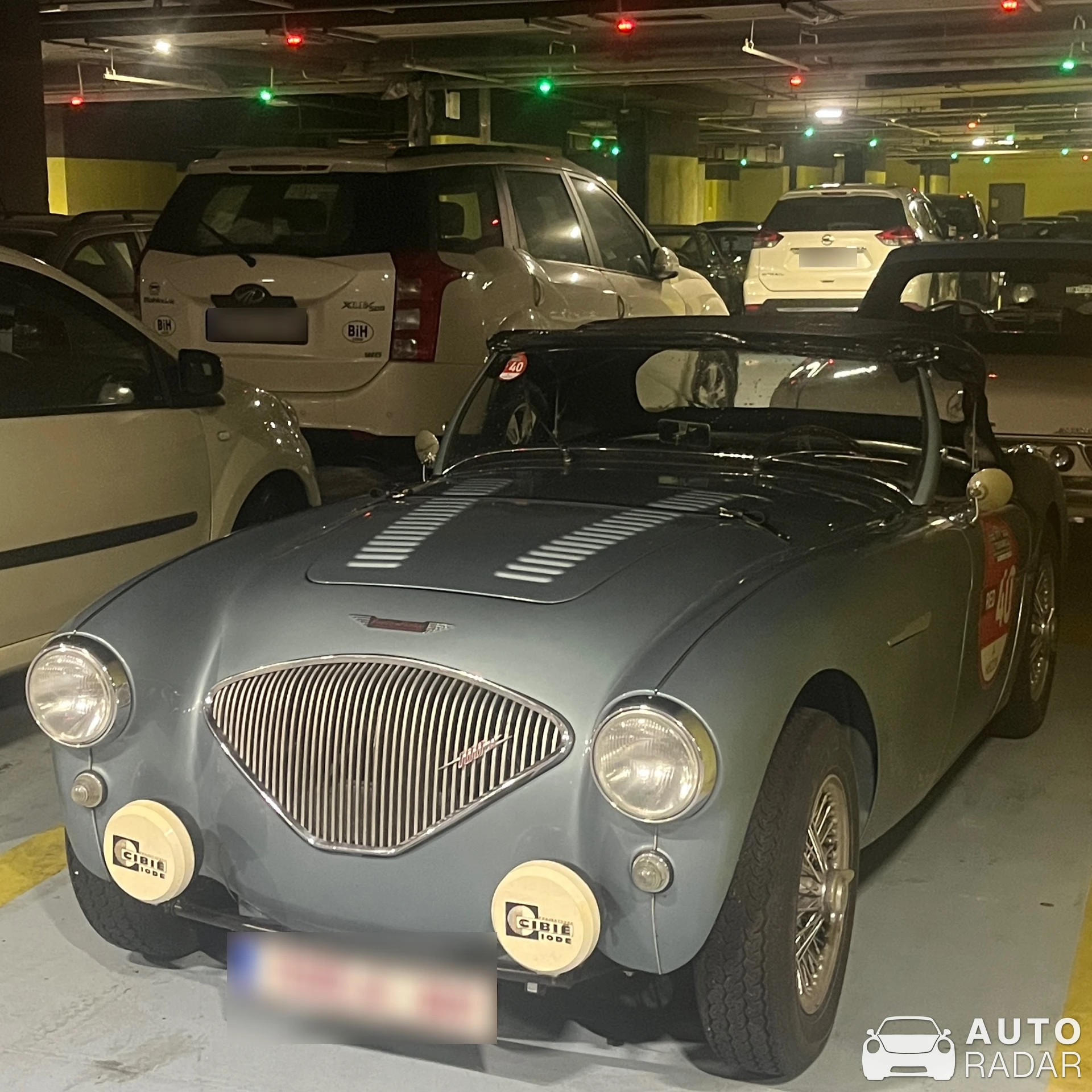 Austin-Healey 100/4 spotted in Sarajevo