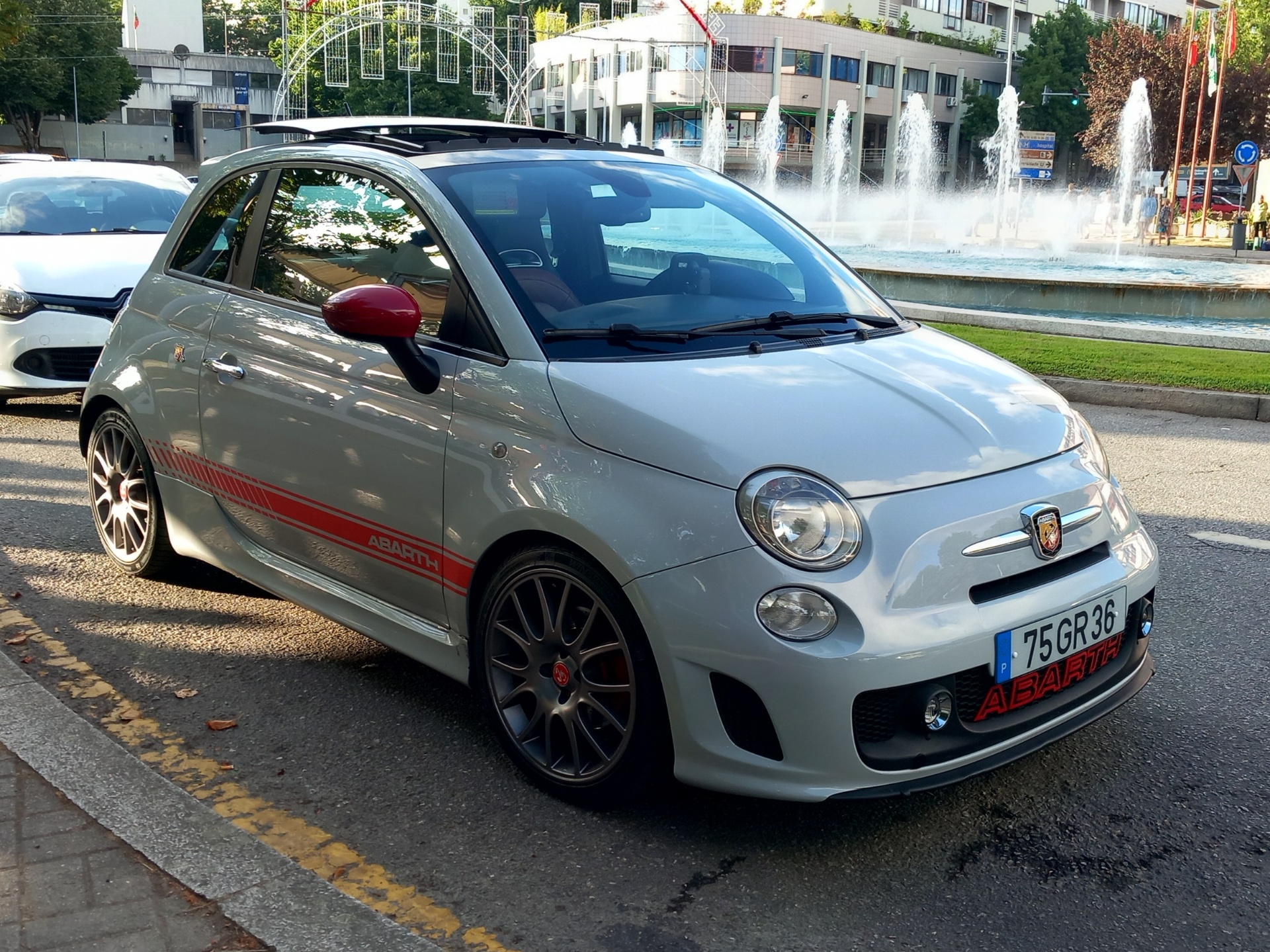 Abarth 595 FRP LB WORKS