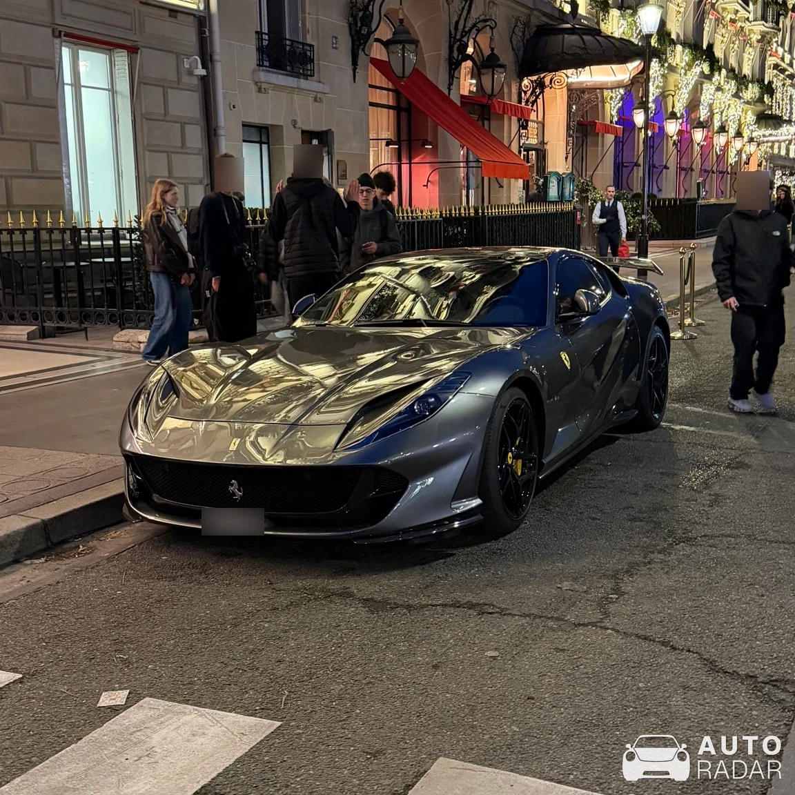 Ferrari 812 Superfast spotted in Paris, France