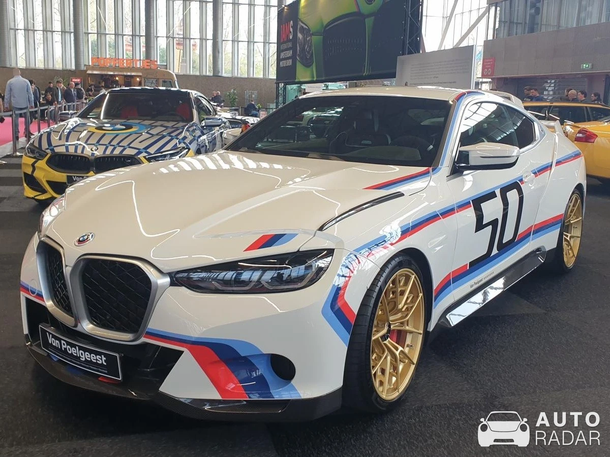 BMW 3.0 CSL Hommage spotted in Amsterdam