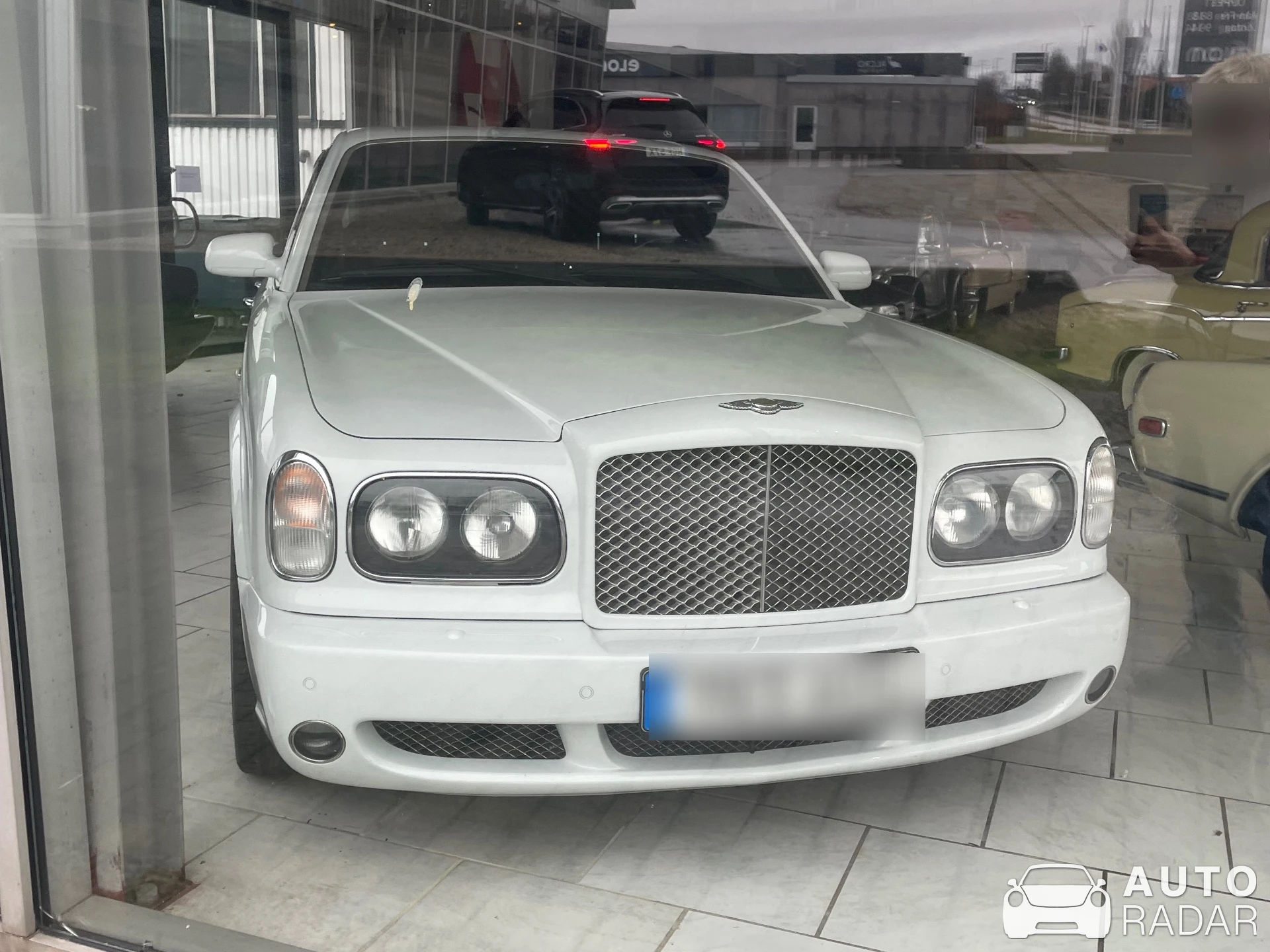Bentley Arnage T spotted in Solbacken-Hälsobacken, Sverige