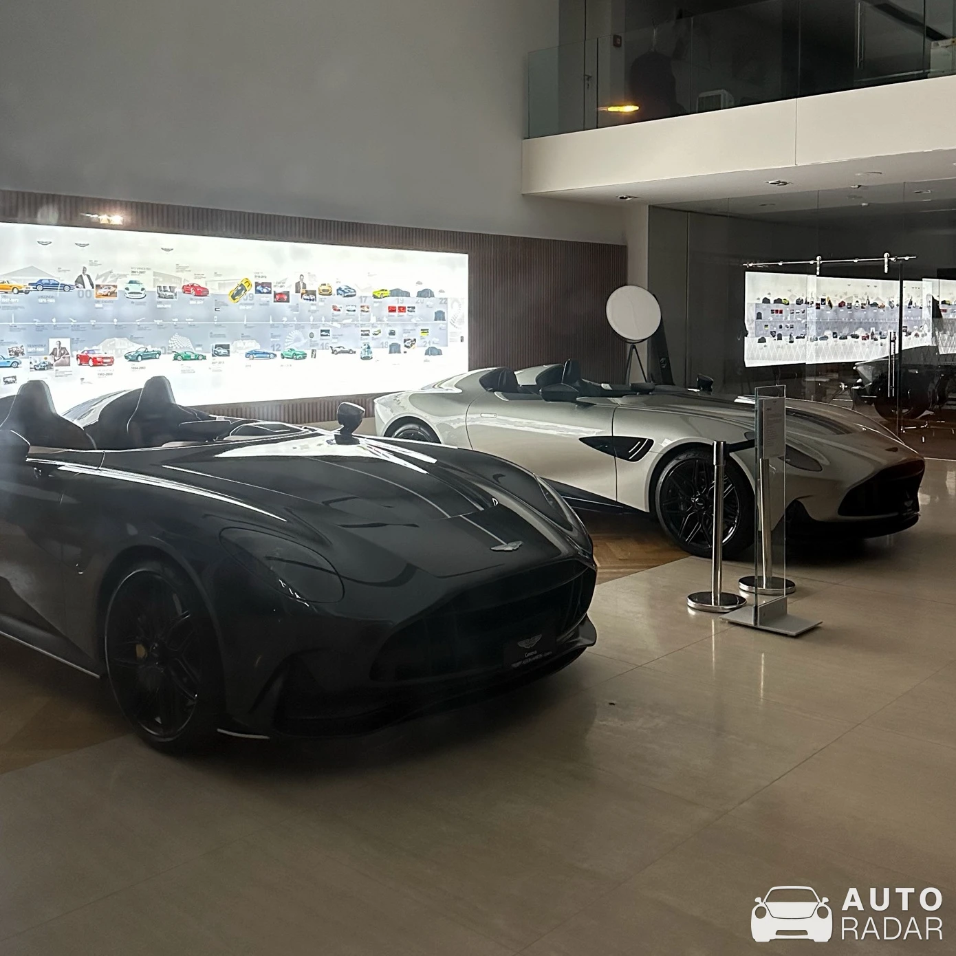 Aston Martin DBR22 spotted in Nyon