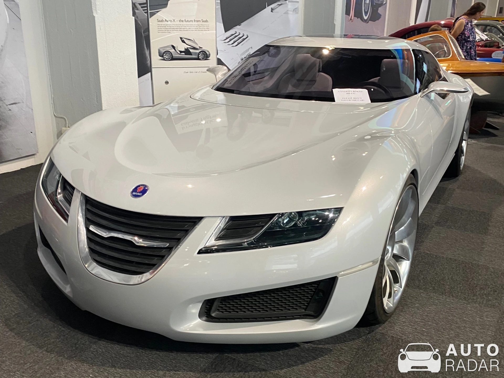 Saab Aero-X spotted in Trollhättan, Sweden