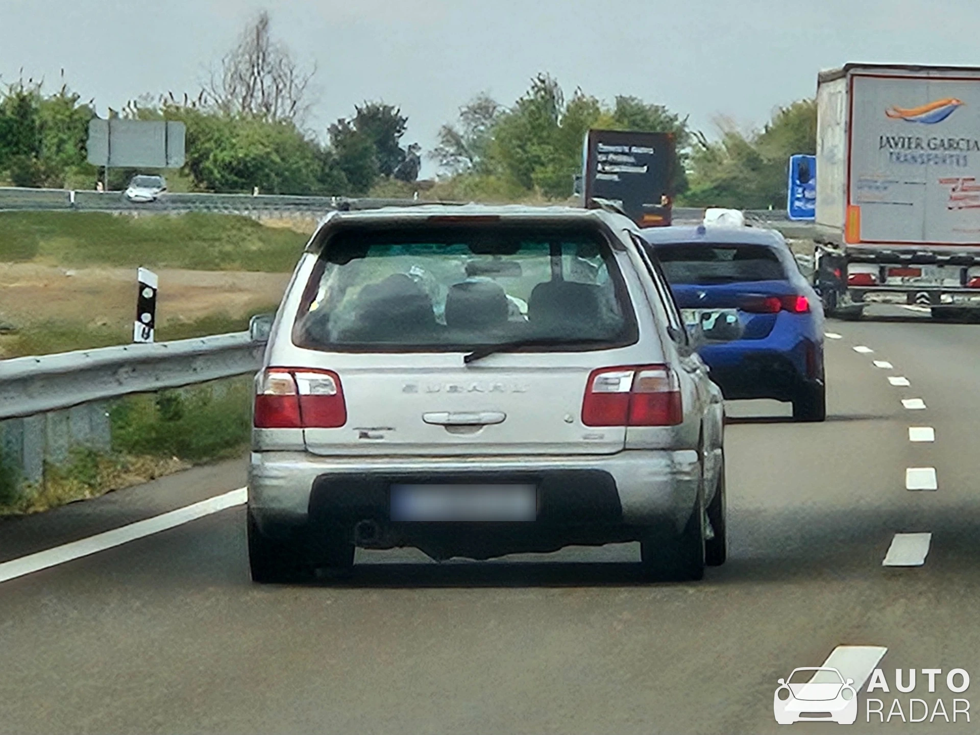 Subaru Forester SF spotted in Nuez de Ebro