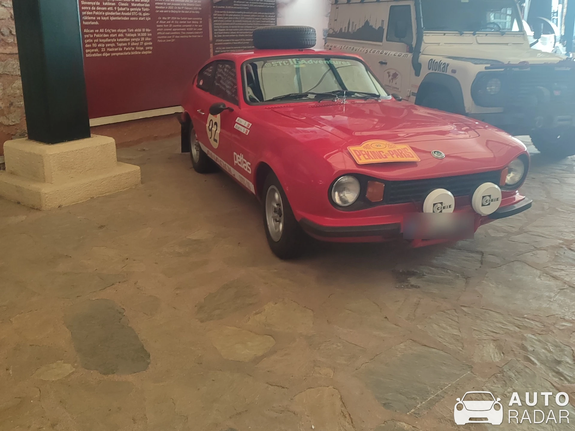 Anadol STC-16 spotted in Beyoğlu